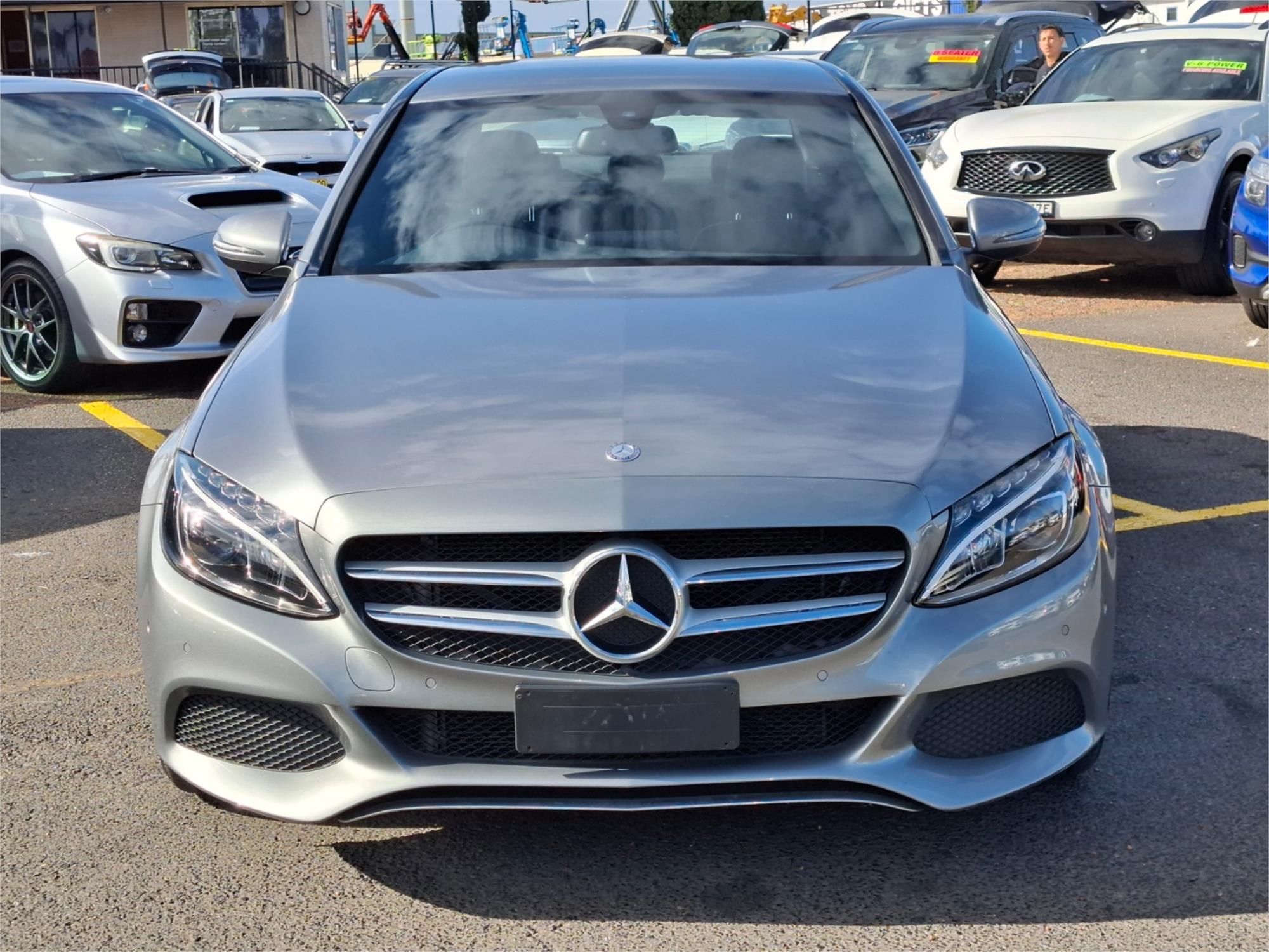 2015 MERCEDES-BENZ C200 205 7 SP AUTOMATIC 4D SEDAN