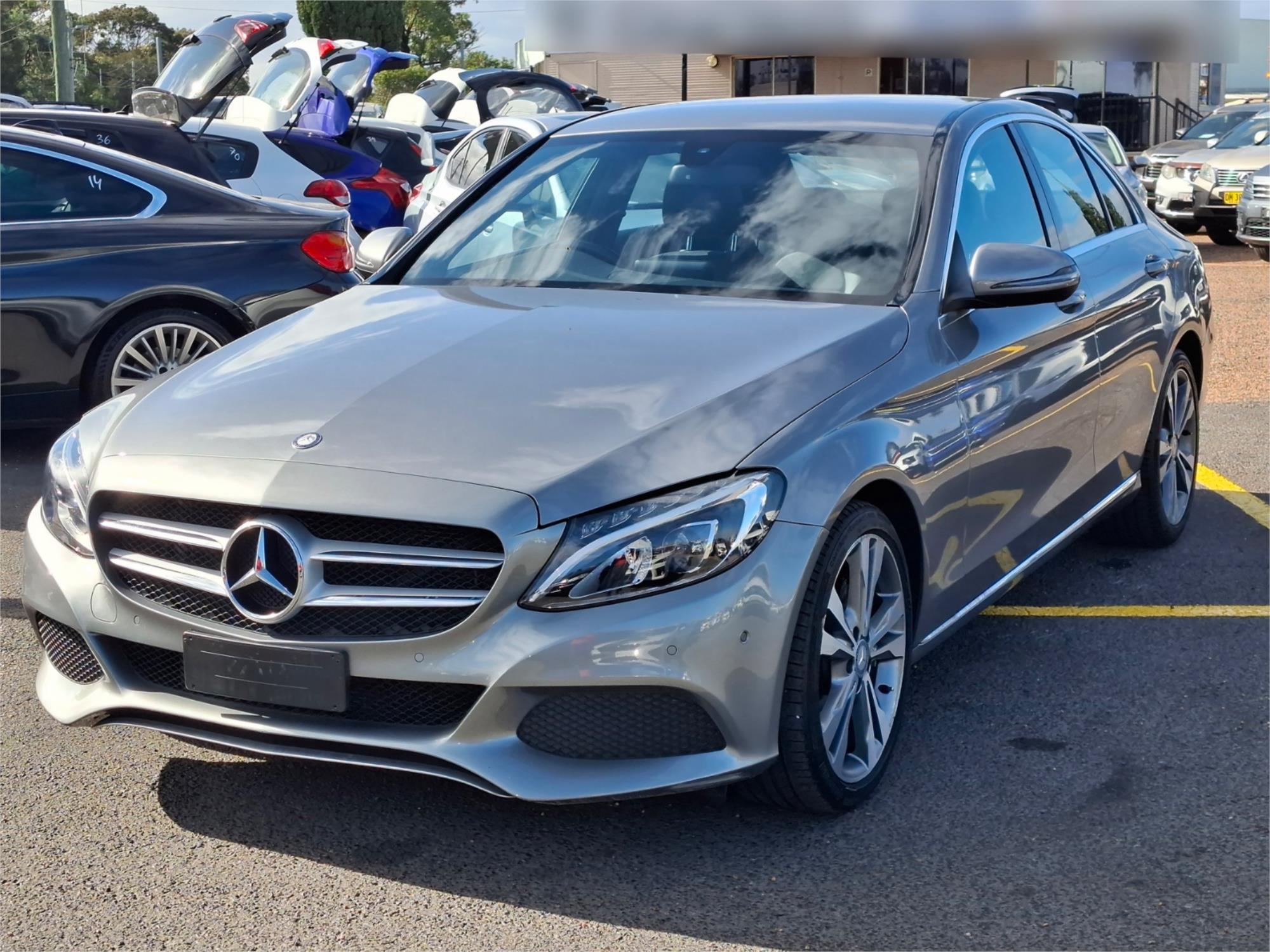 2015 MERCEDES-BENZ C200 205 7 SP AUTOMATIC 4D SEDAN