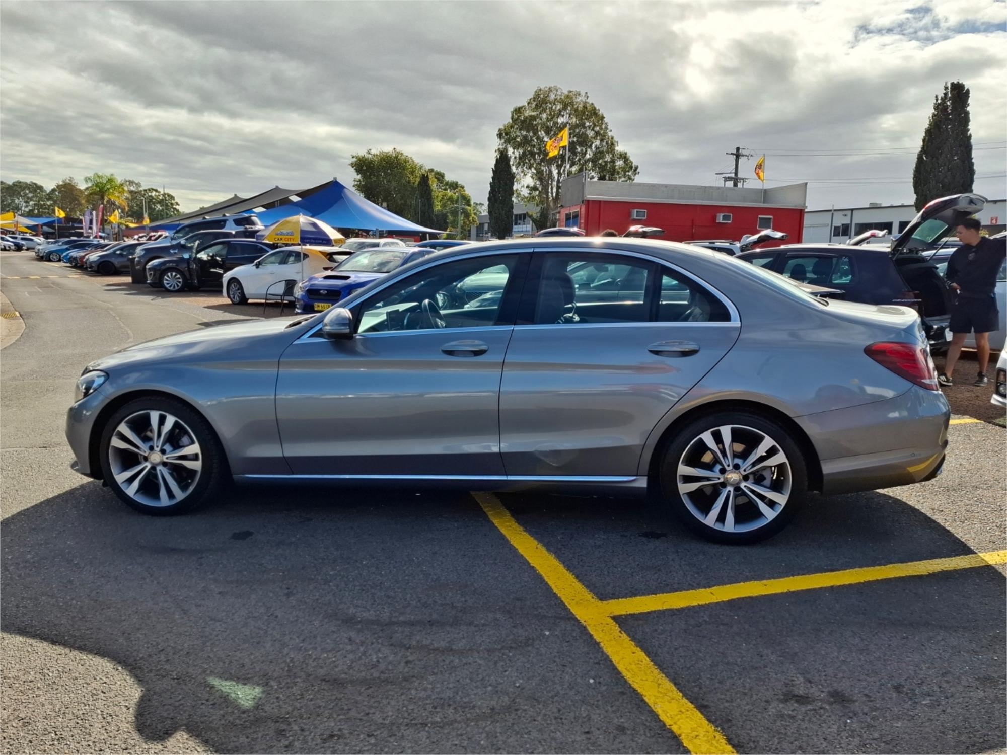 2015 MERCEDES-BENZ C200 205 7 SP AUTOMATIC 4D SEDAN