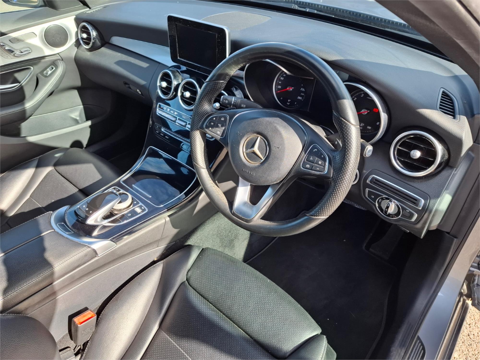 2015 MERCEDES-BENZ C200 205 7 SP AUTOMATIC 4D SEDAN