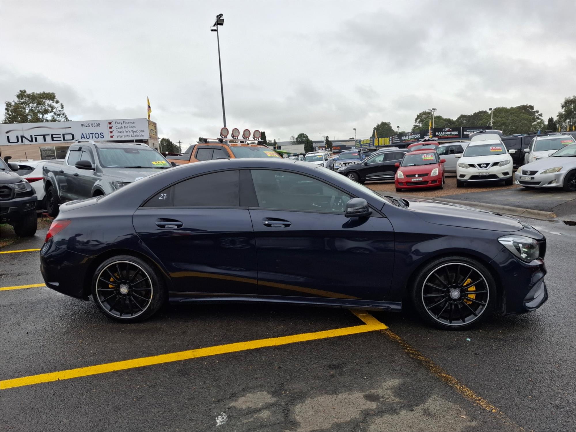 2017 MERCEDES-BENZ CLA 117 MY17 200 7 SP AUTOMATIC 4D COUPE