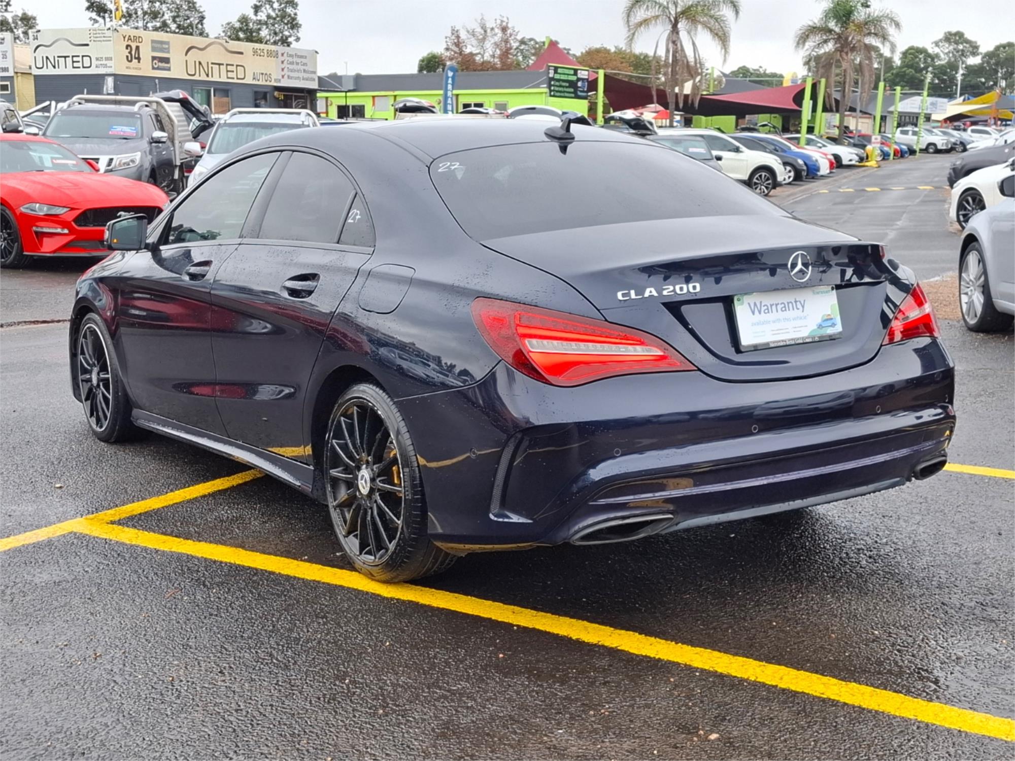 2017 MERCEDES-BENZ CLA 117 MY17 200 7 SP AUTOMATIC 4D COUPE