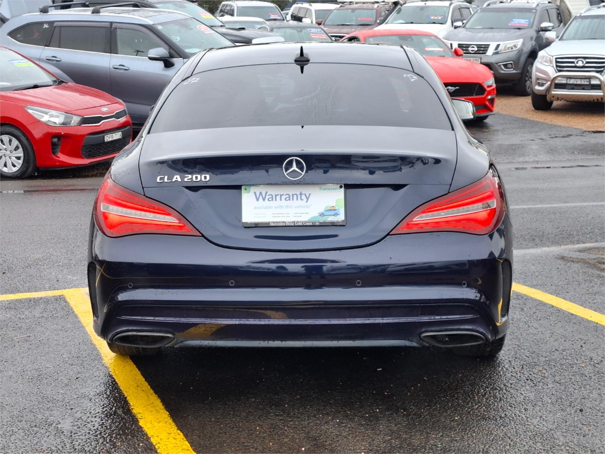 2017 MERCEDES-BENZ CLA 117 MY17 200 7 SP AUTOMATIC 4D COUPE