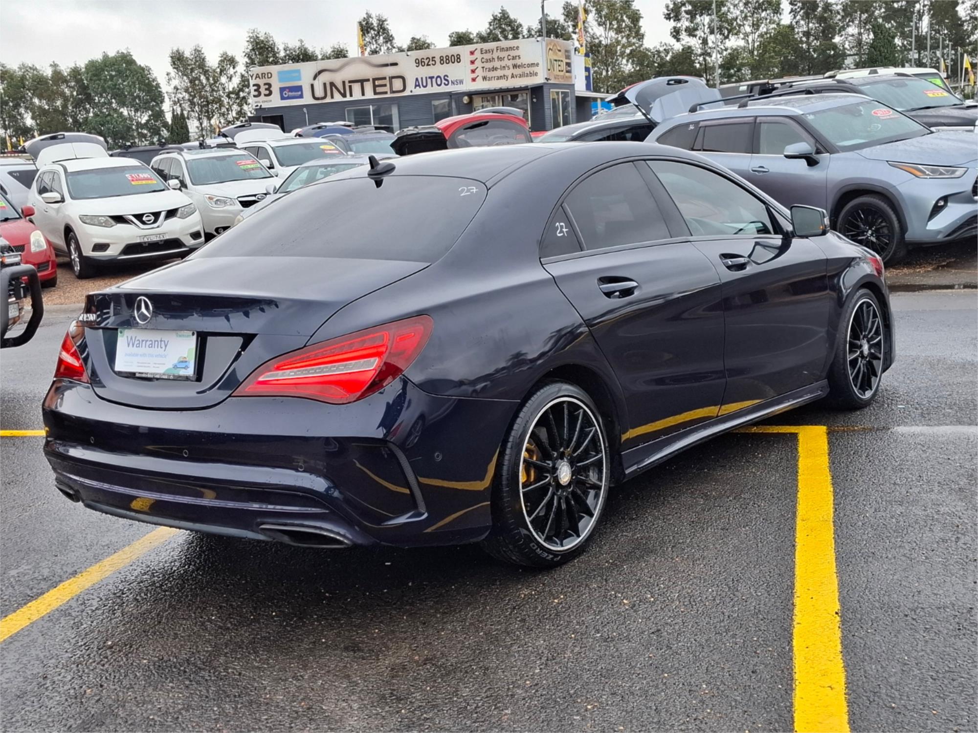 2017 MERCEDES-BENZ CLA 117 MY17 200 7 SP AUTOMATIC 4D COUPE