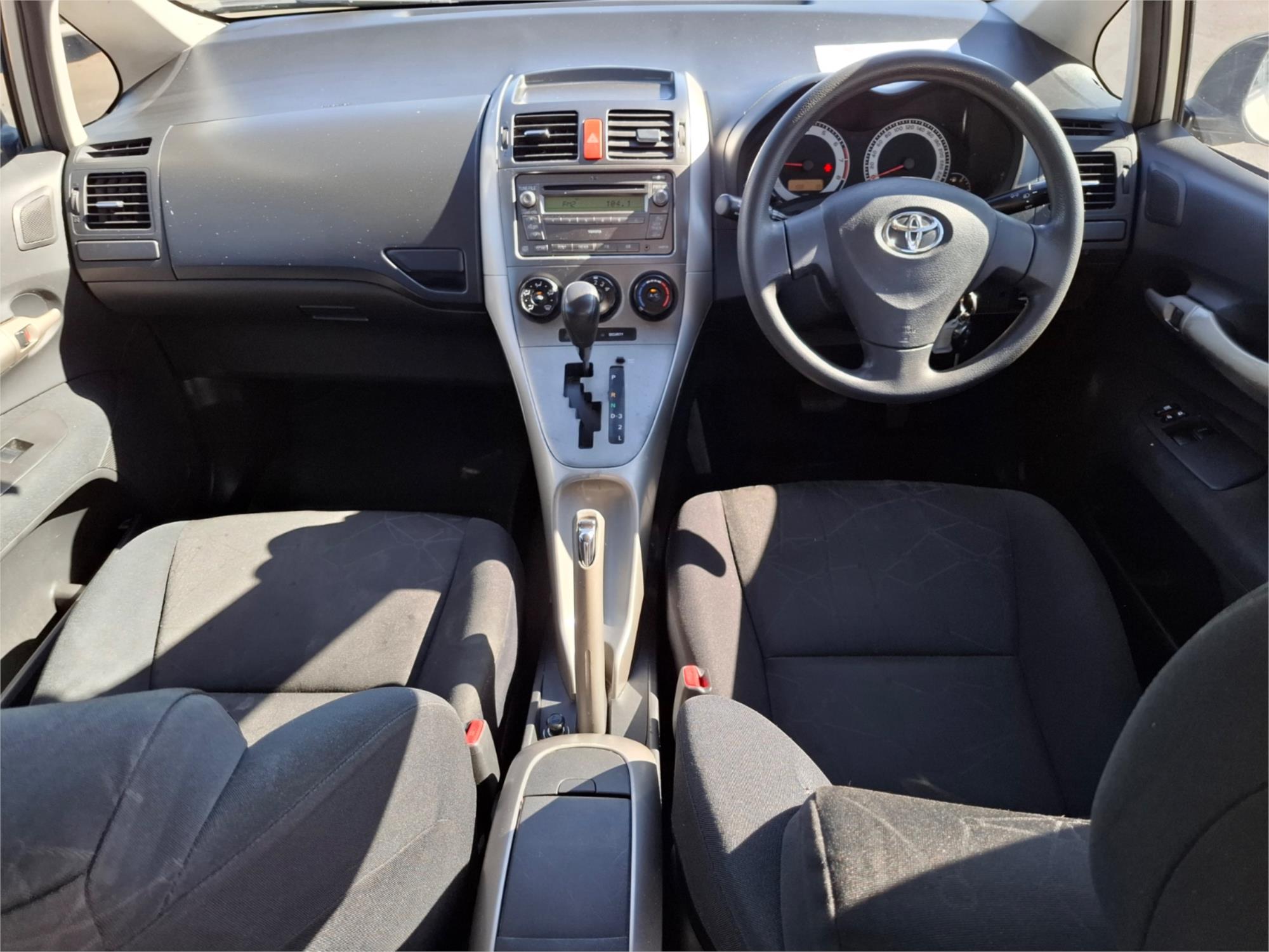 2009 TOYOTA COROLLA ZRE152R ASCENT 4 SP AUTOMATIC 5D HATCHBACK