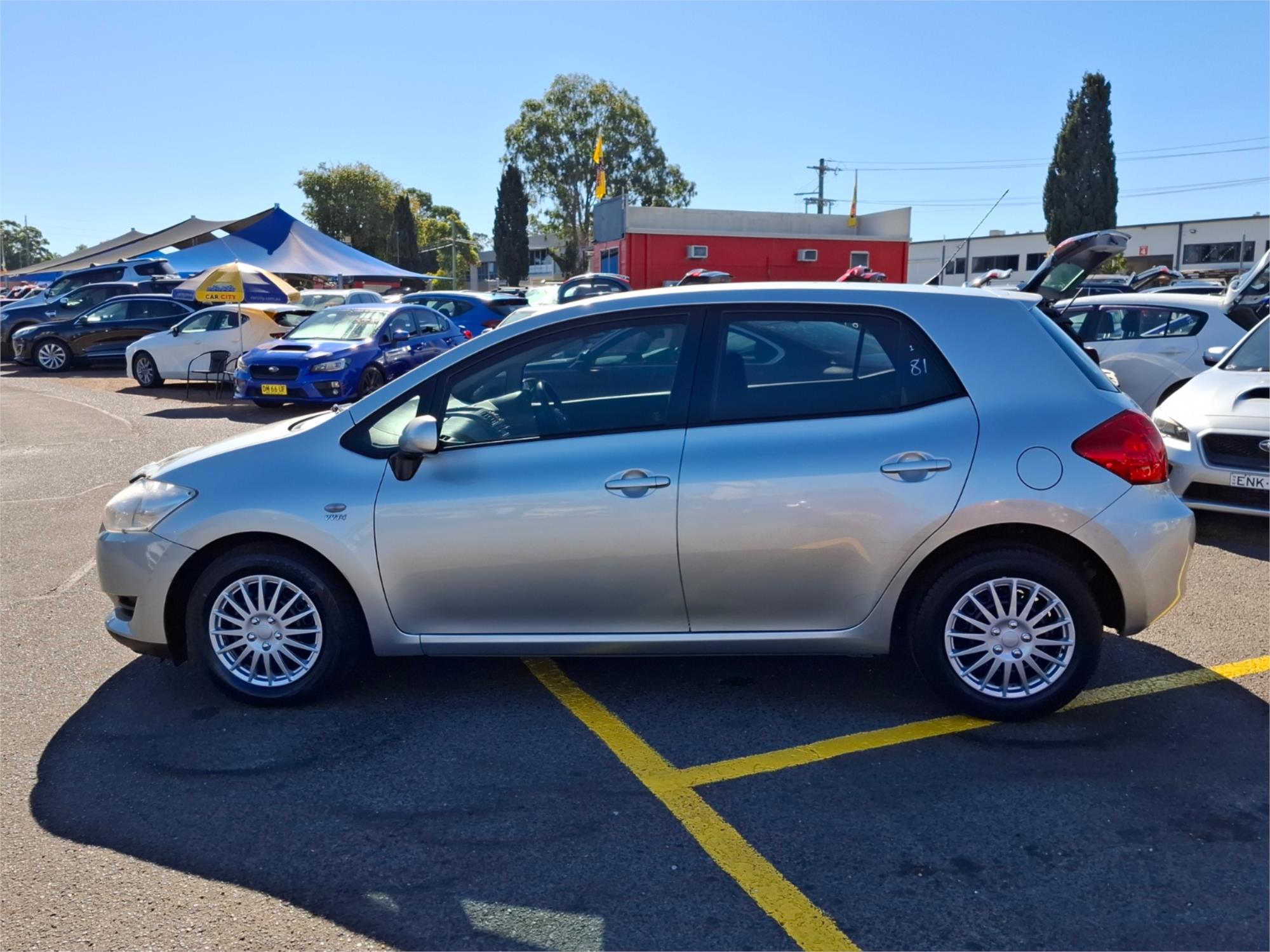 2009 TOYOTA COROLLA ZRE152R ASCENT 4 SP AUTOMATIC 5D HATCHBACK