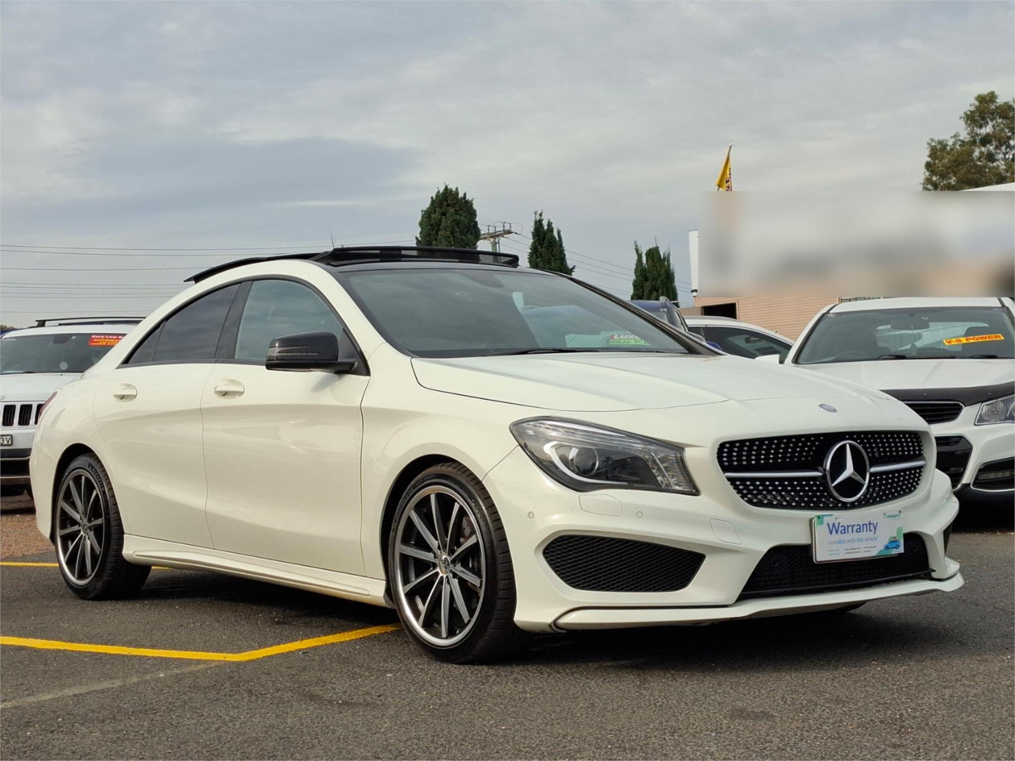 2014 MERCEDES-BENZ CLA 117 MY15 200CDI 7 SP AUTOMATIC 4D COUPE