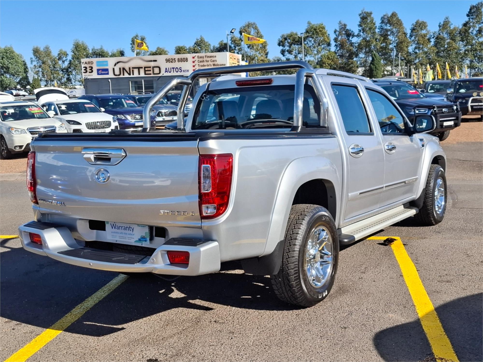 2019 GREAT WALL STEED NBP (4x2) 5 SP MANUAL DUAL CAB UTILITY