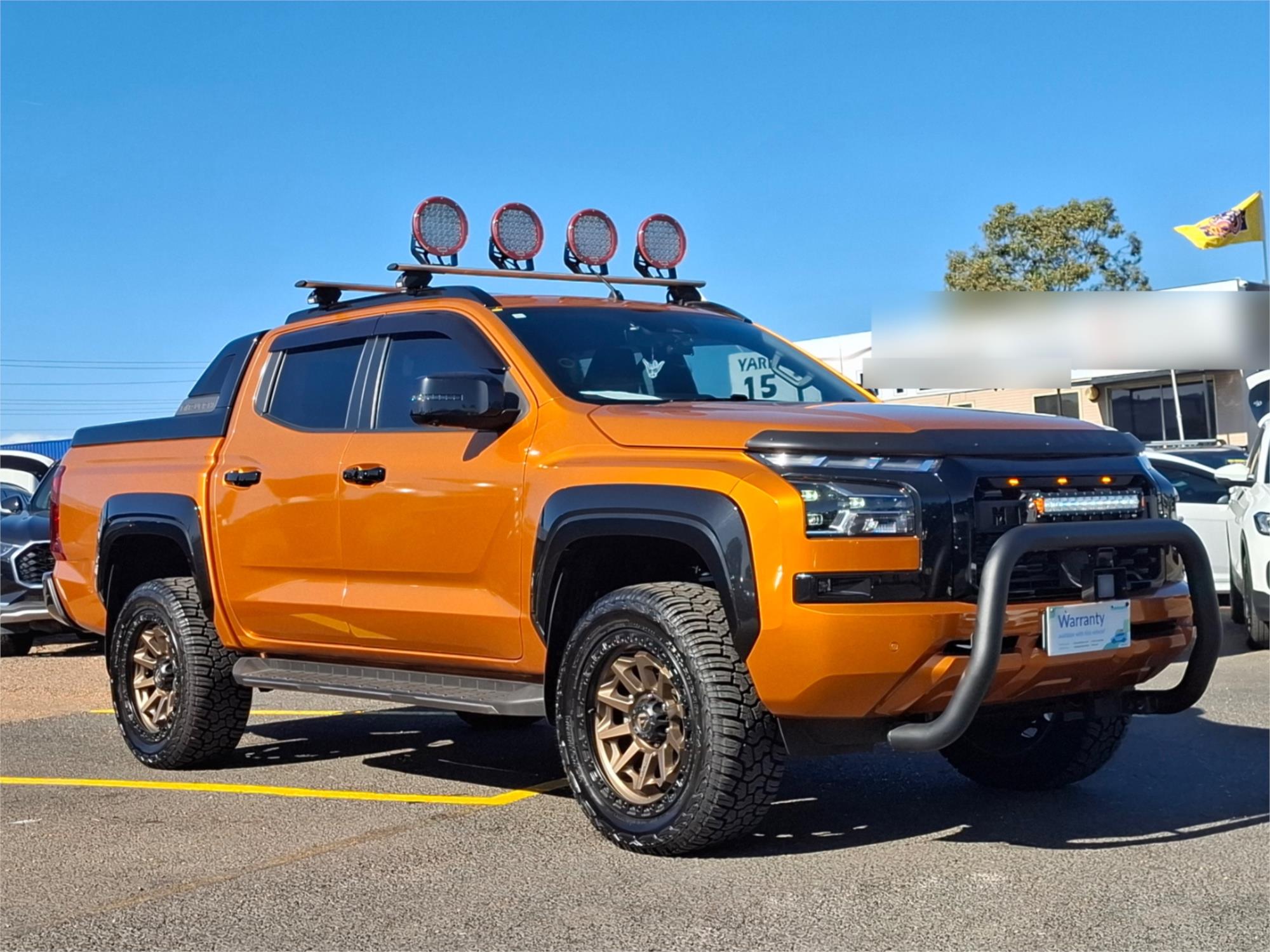 2025 MITSUBISHI TRITON MV MY24 GSR (4x4) 6 SP AUTOMATIC DOUBLE CAB P/UP