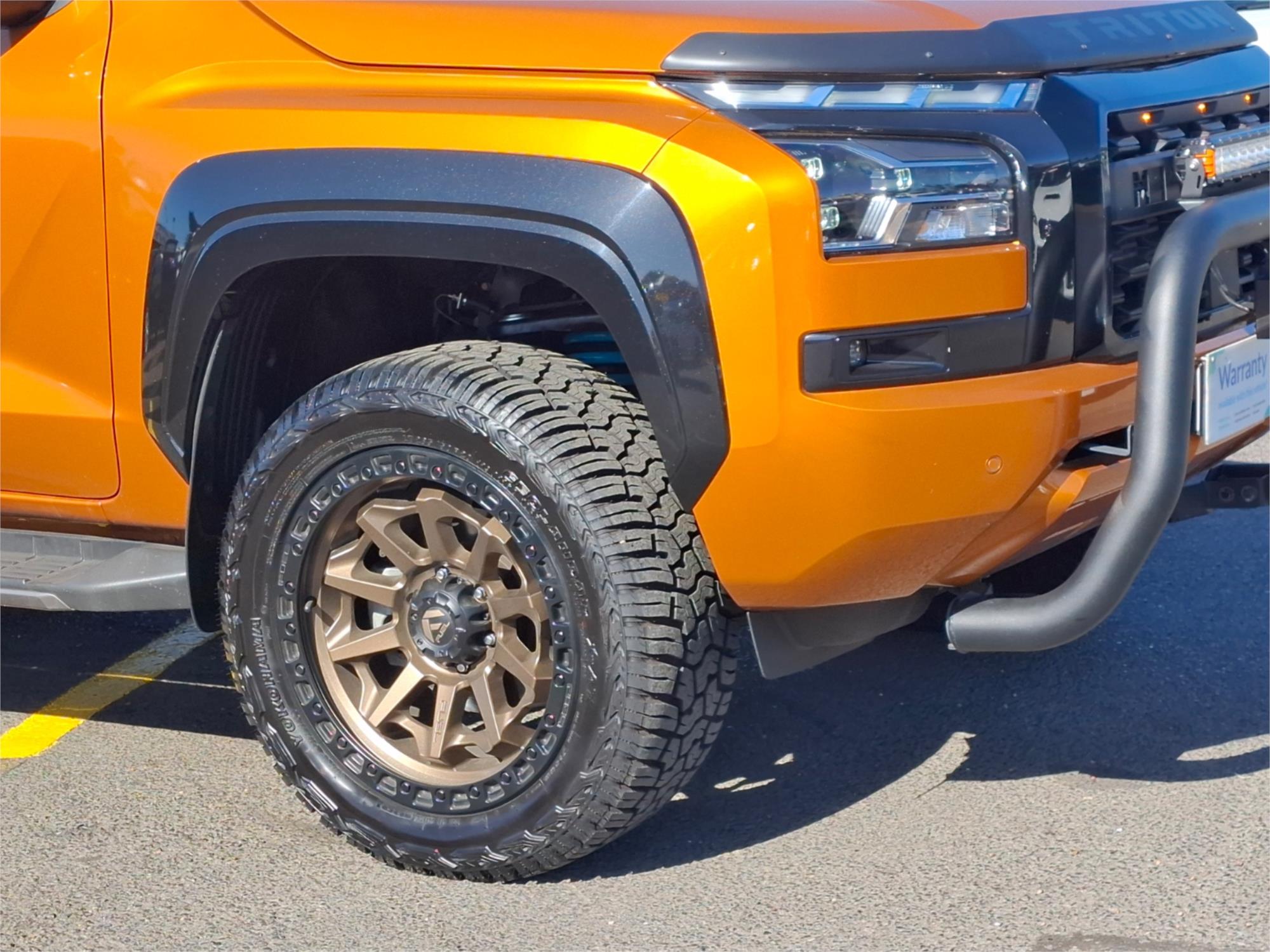 2025 MITSUBISHI TRITON MV MY24 GSR (4x4) 6 SP AUTOMATIC DOUBLE CAB P/UP