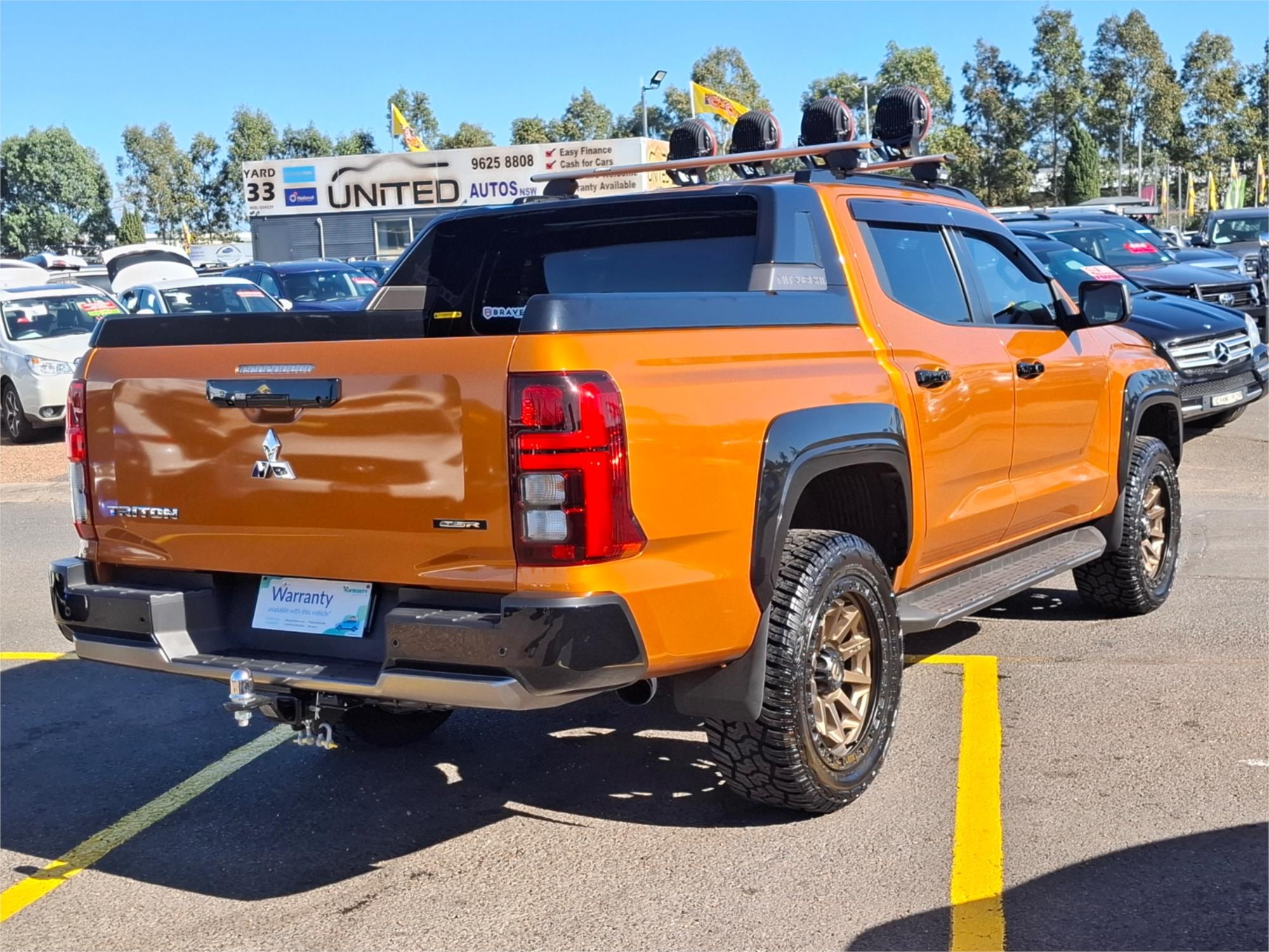 2025 MITSUBISHI TRITON MV MY24 GSR (4x4) 6 SP AUTOMATIC DOUBLE CAB P/UP