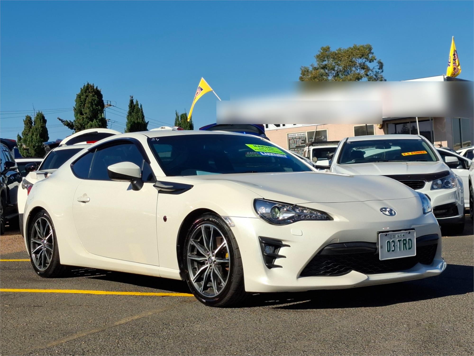2017 TOYOTA 86 ZN6 MY17 UPDATE GTS 6 SP MANUAL COUPE