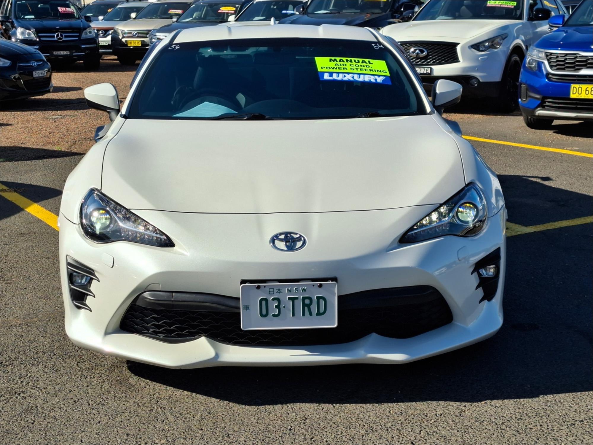 2017 TOYOTA 86 ZN6 MY17 UPDATE GTS 6 SP MANUAL COUPE