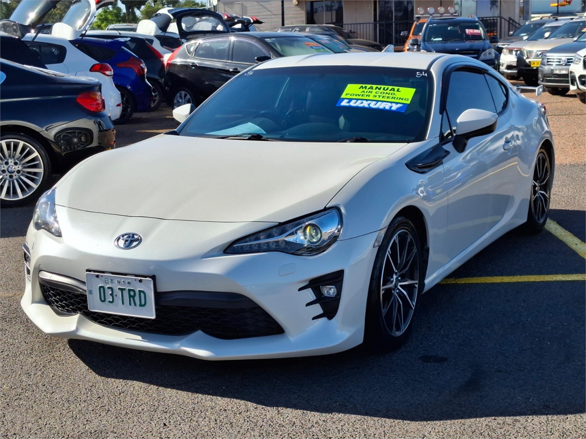 2017 TOYOTA 86 ZN6 MY17 UPDATE GTS 6 SP MANUAL COUPE