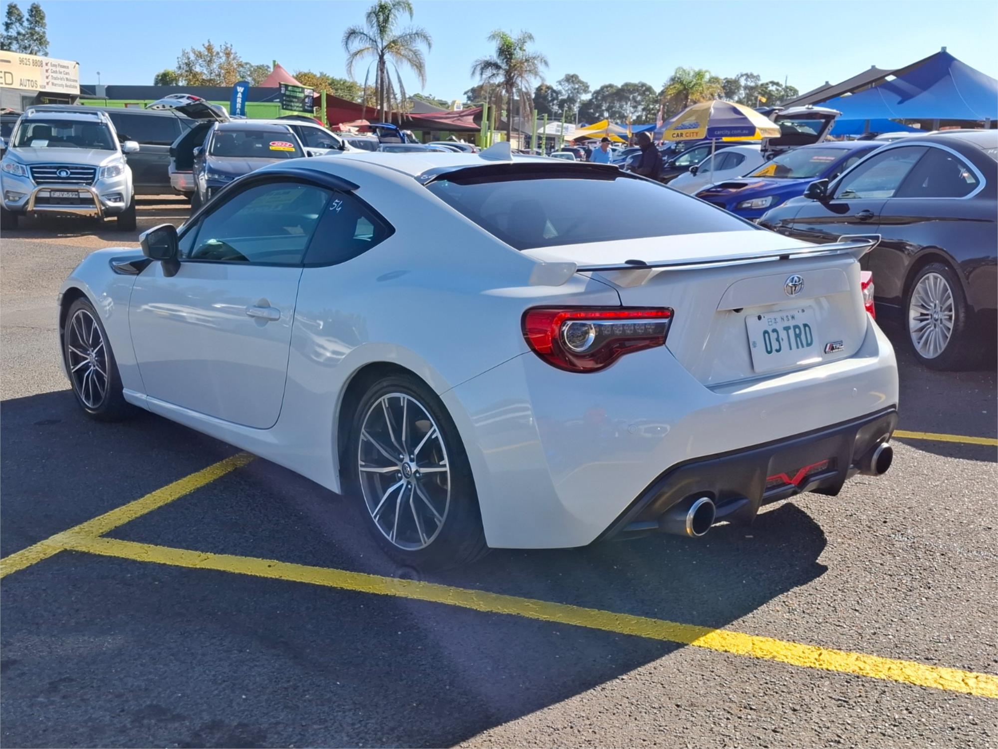 2017 TOYOTA 86 ZN6 MY17 UPDATE GTS 6 SP MANUAL COUPE