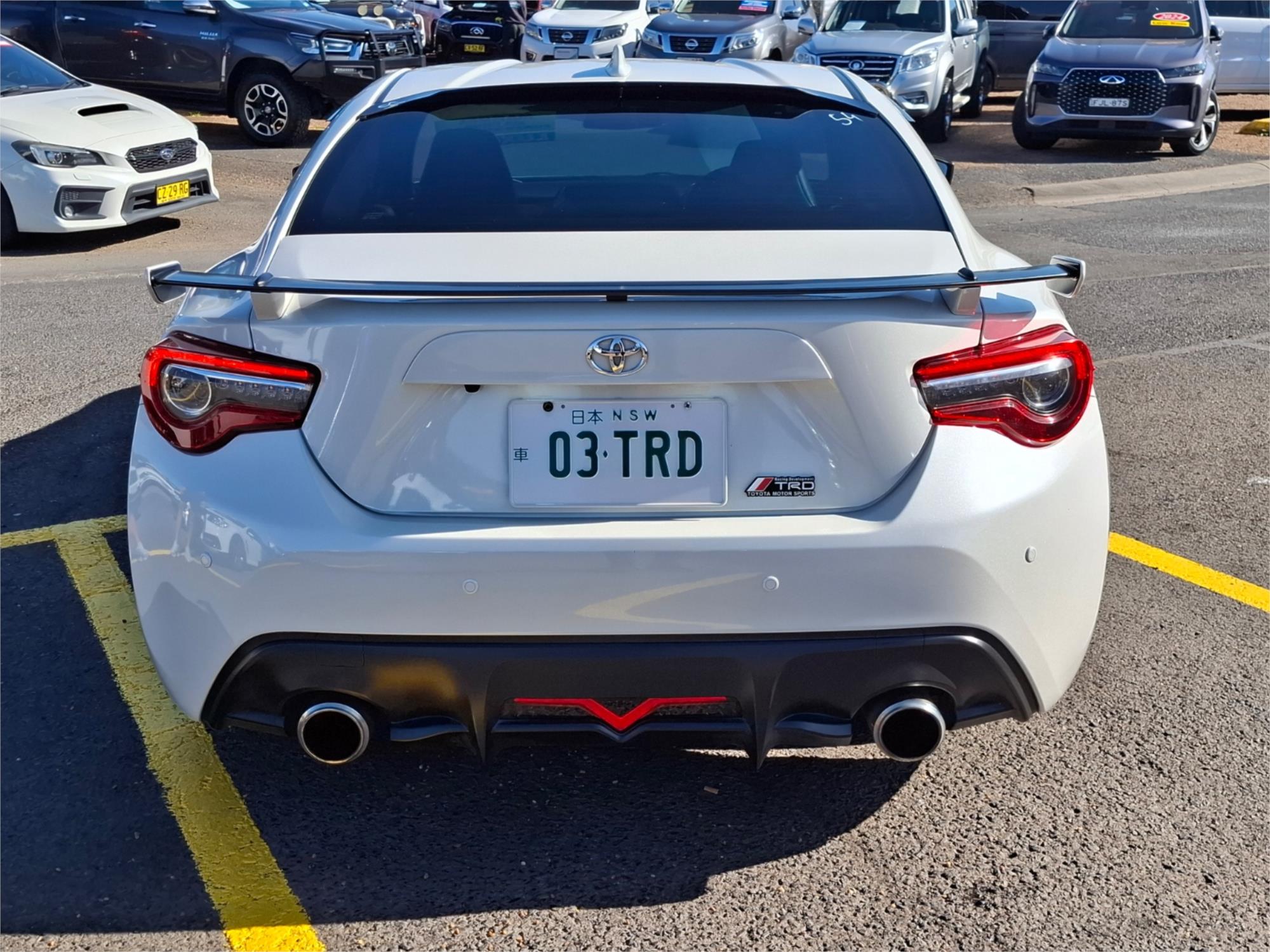 2017 TOYOTA 86 ZN6 MY17 UPDATE GTS 6 SP MANUAL COUPE