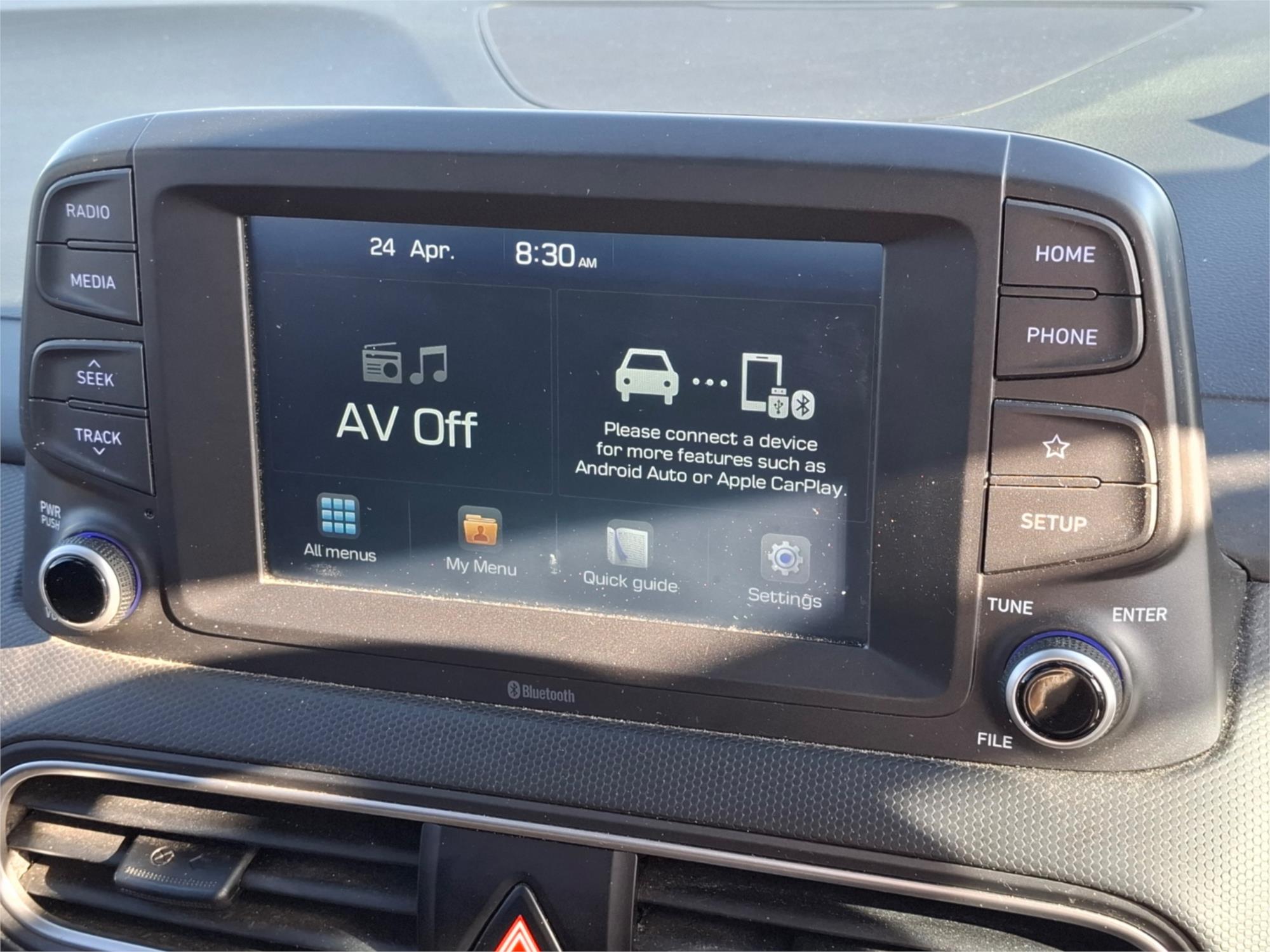 2018 HYUNDAI KONA OS ACTIVE (FWD) 6 SP AUTOMATIC 4D WAGON