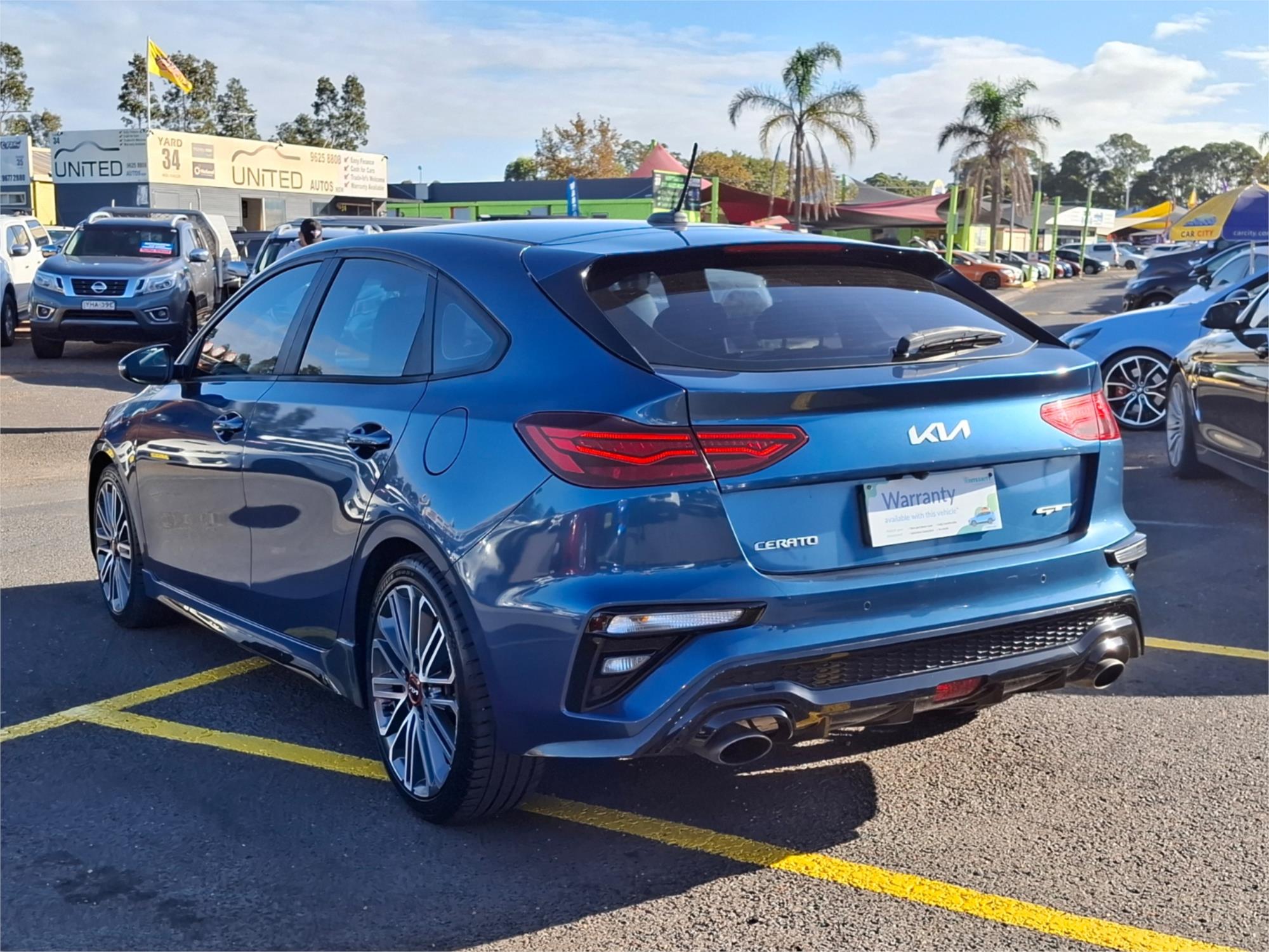2021 KIA CERATO BD MY22 GT 7 SP AUTO DUAL CLUTCH 5D HATCHBACK