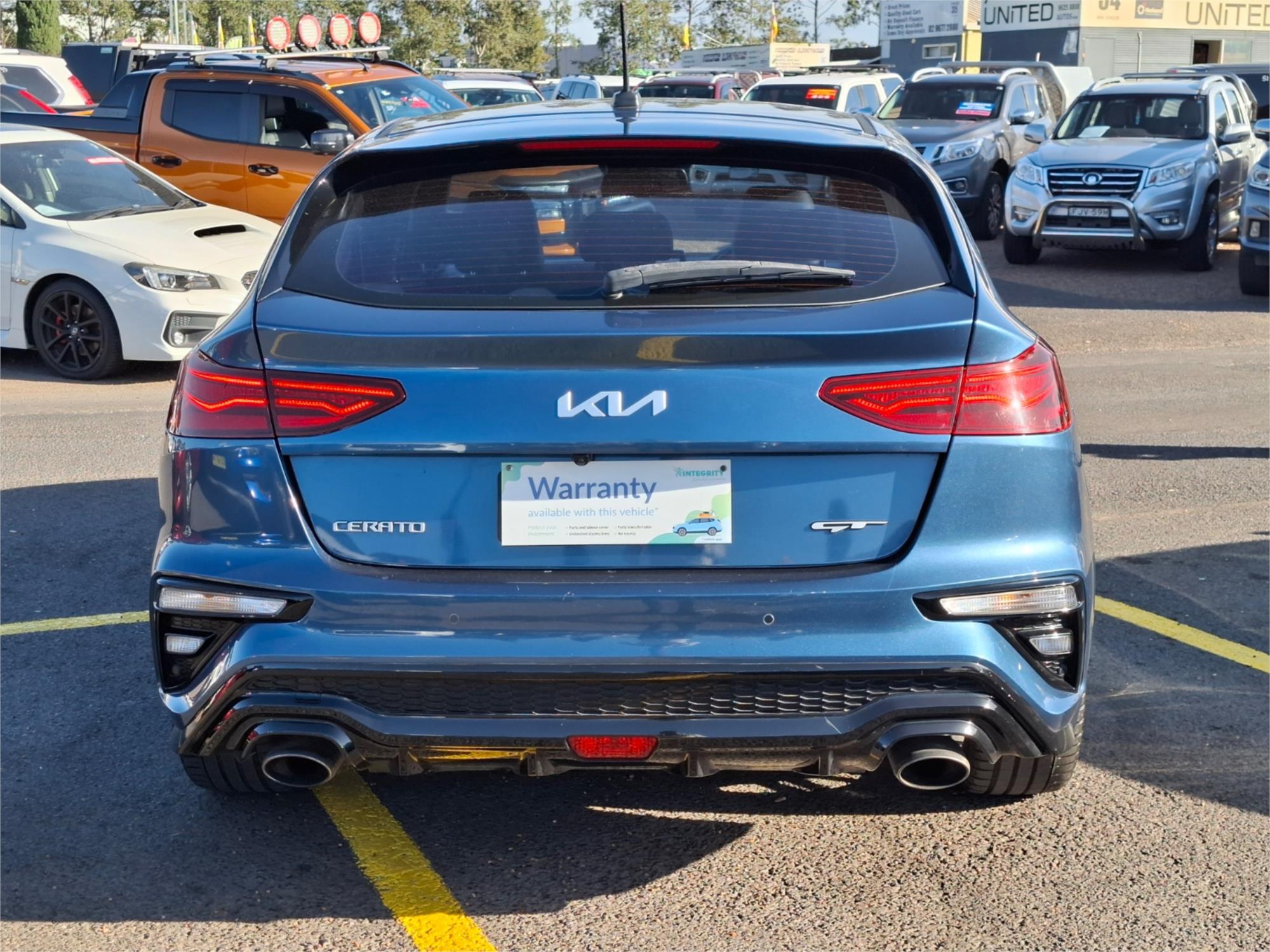 2021 KIA CERATO BD MY22 GT 7 SP AUTO DUAL CLUTCH 5D HATCHBACK