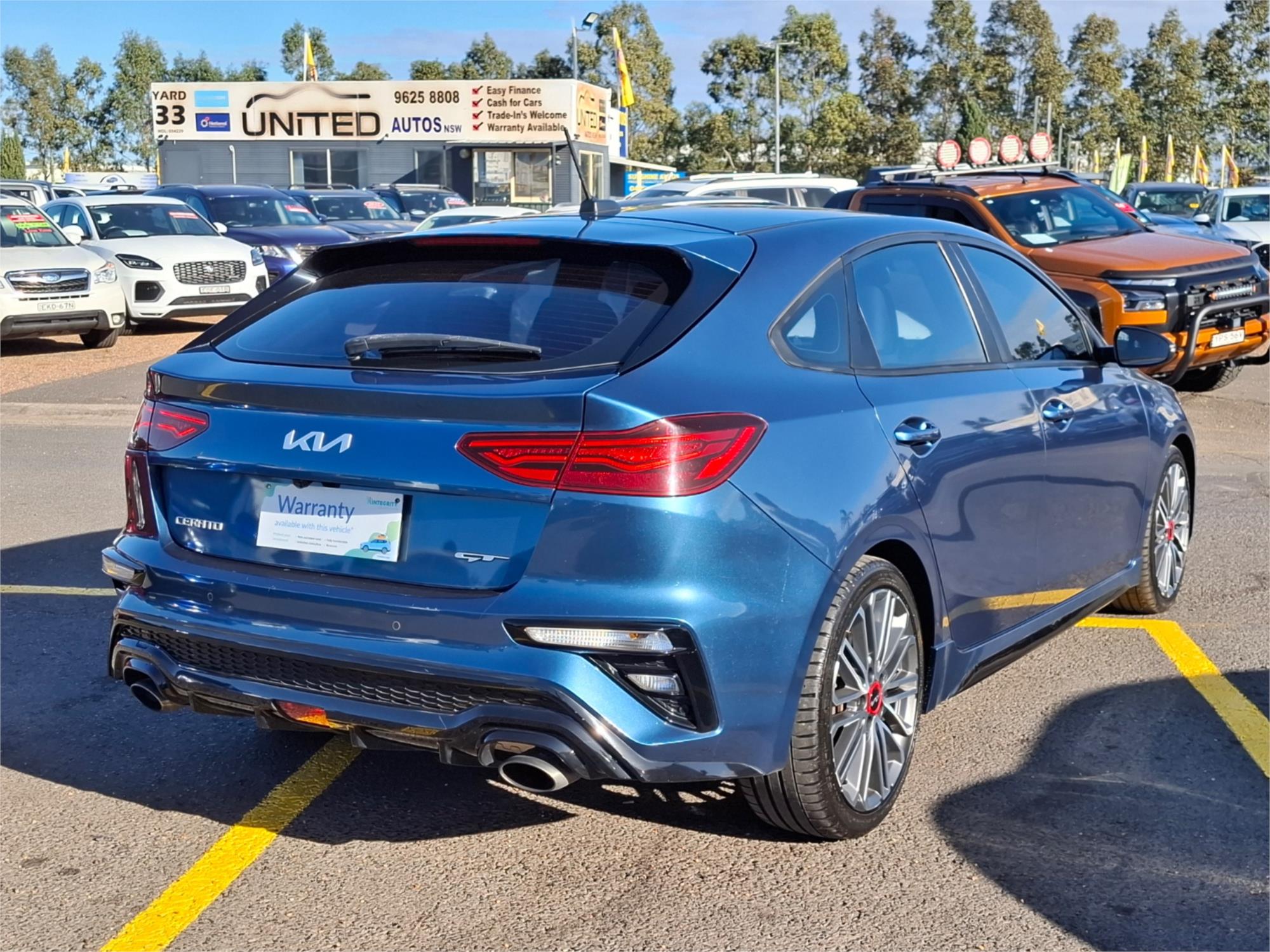 2021 KIA CERATO BD MY22 GT 7 SP AUTO DUAL CLUTCH 5D HATCHBACK