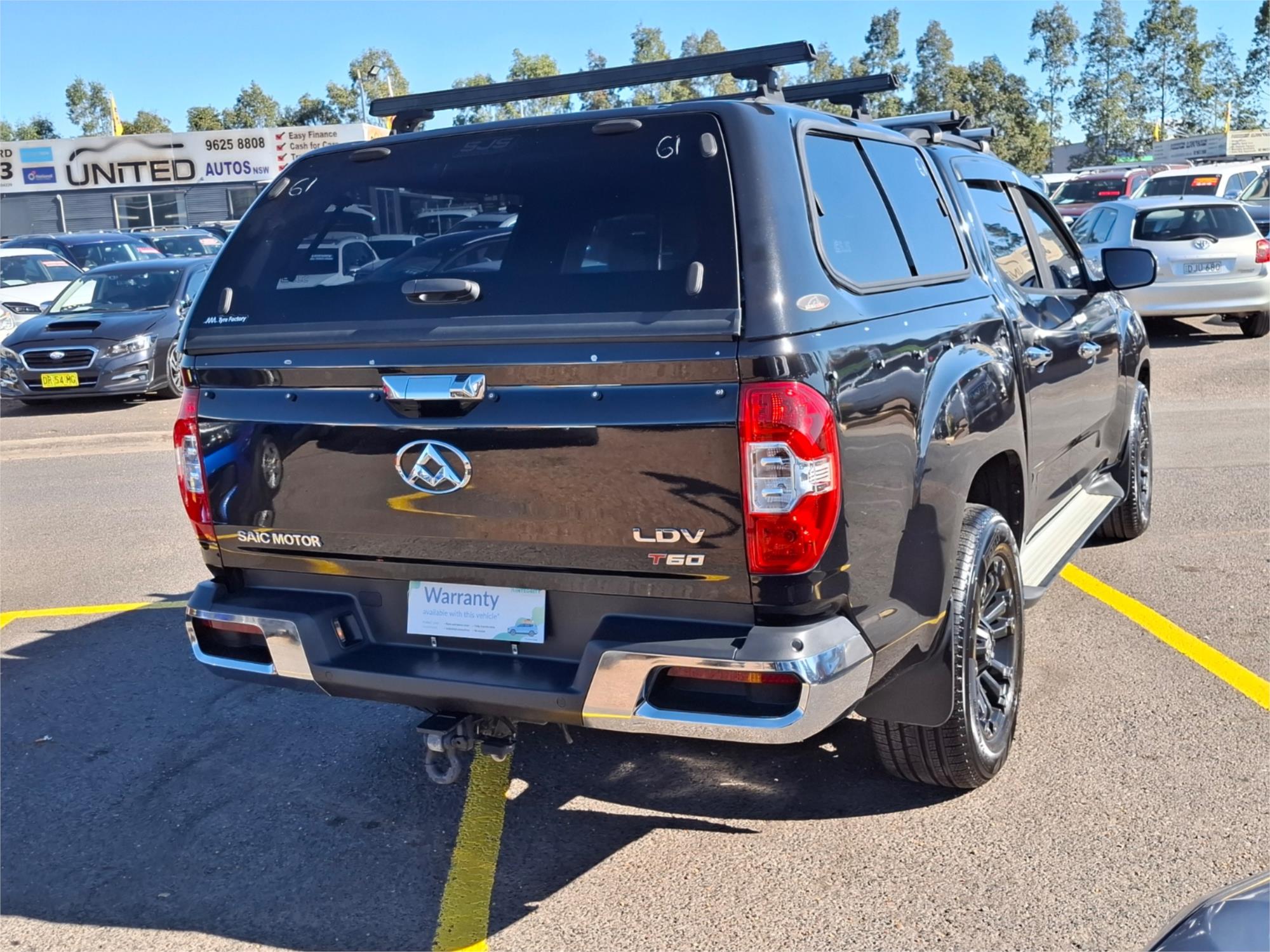 2017 LDV T60 SK8C LUXE (4x4) 6 SP AUTO DIRECT SHIFT DOUBLE CAB UTILITY