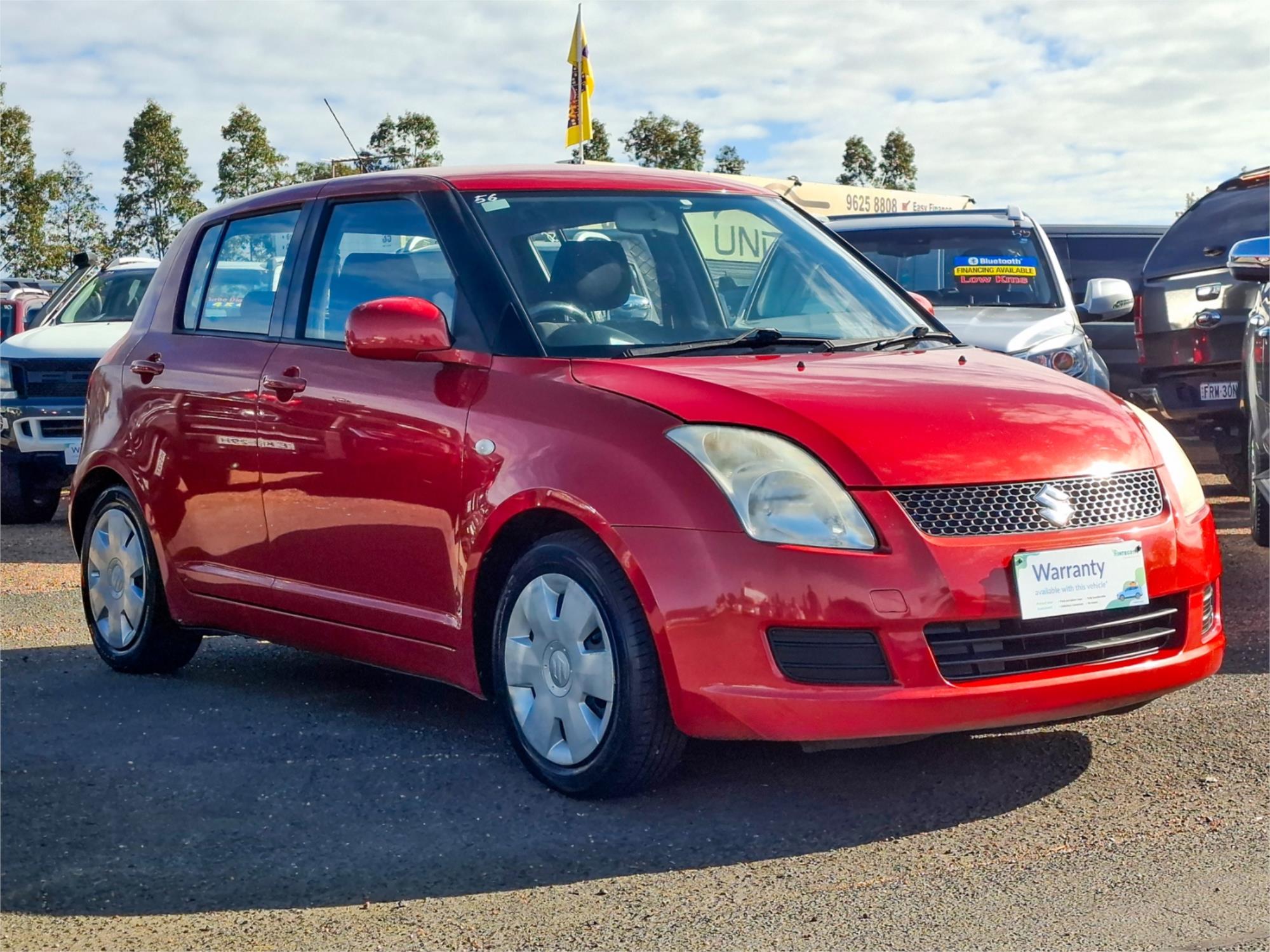 2010 SUZUKI SWIFT EZ 07 UPDATE BEAT 4 SP AUTOMATIC 5D HATCHBACK