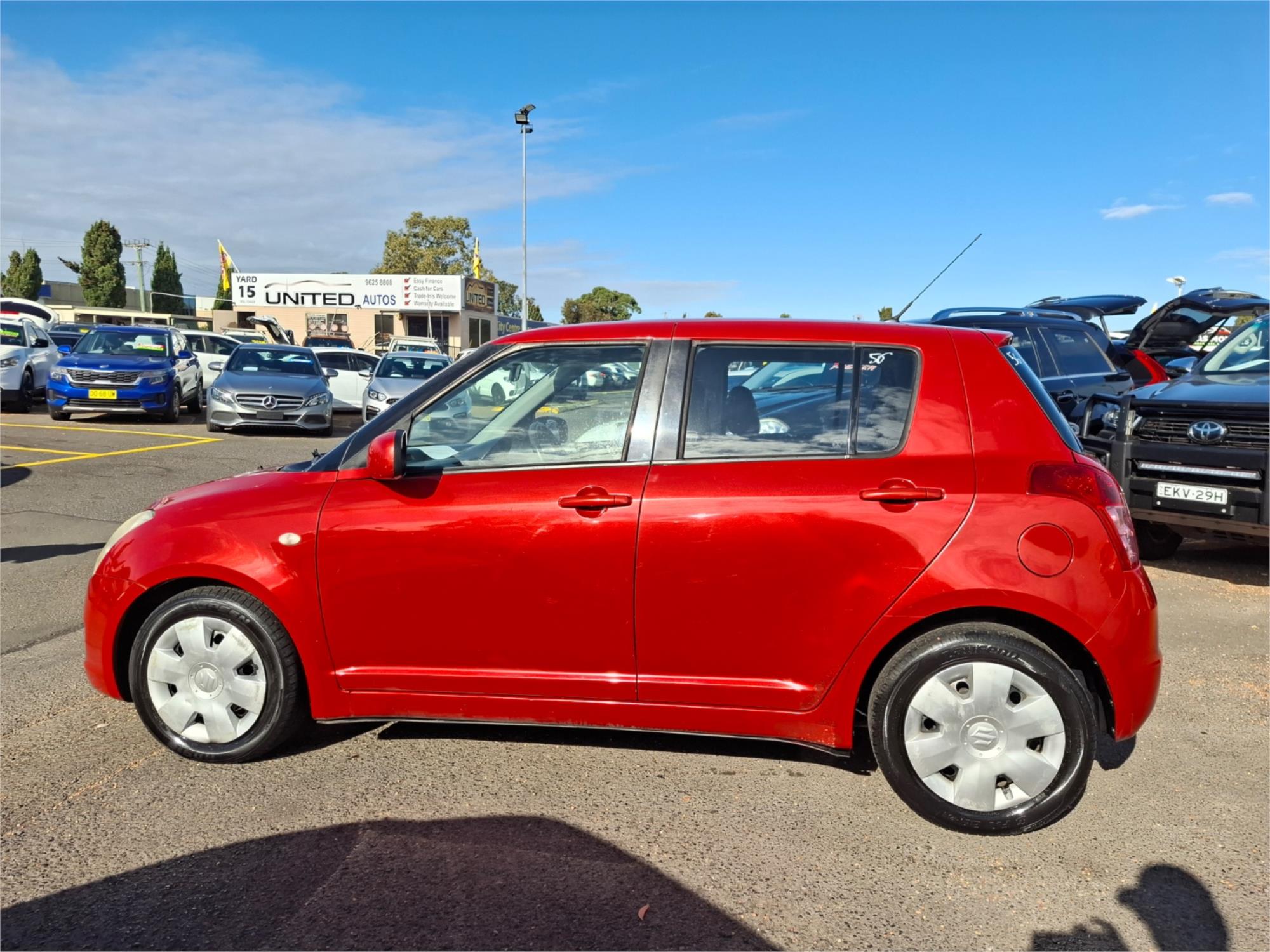 2010 SUZUKI SWIFT EZ 07 UPDATE BEAT 4 SP AUTOMATIC 5D HATCHBACK