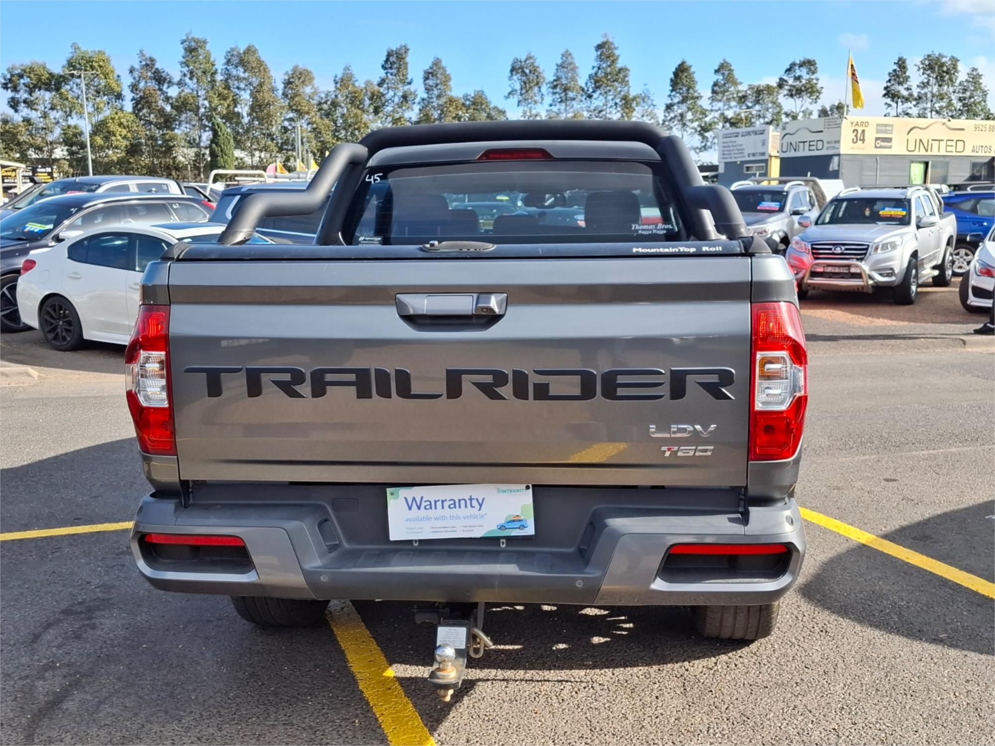 2020 LDV T60 SK8C MY20 TRAILRIDER 2 (4x4) D20 6 SP AUTOMATIC DOUBLE CAB UTILITY
