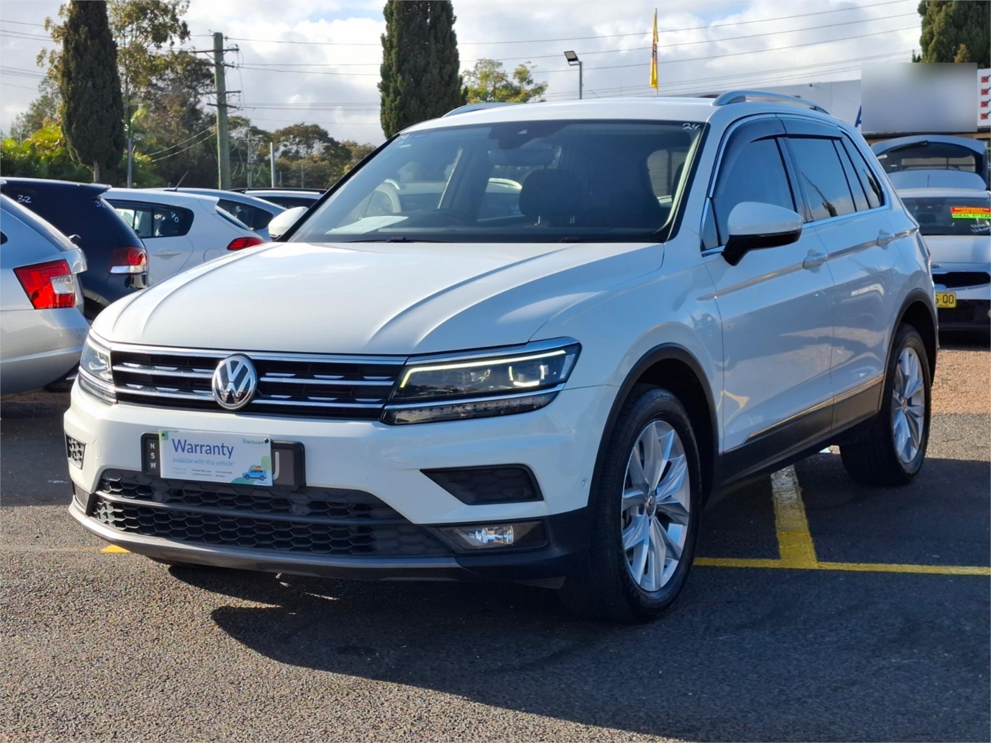 2018 VOLKSWAGEN TIGUAN 5NA MY19 132 TSI COMFORTLINE 7 SP AUTO DIRECT SHIFT 4D WAGON