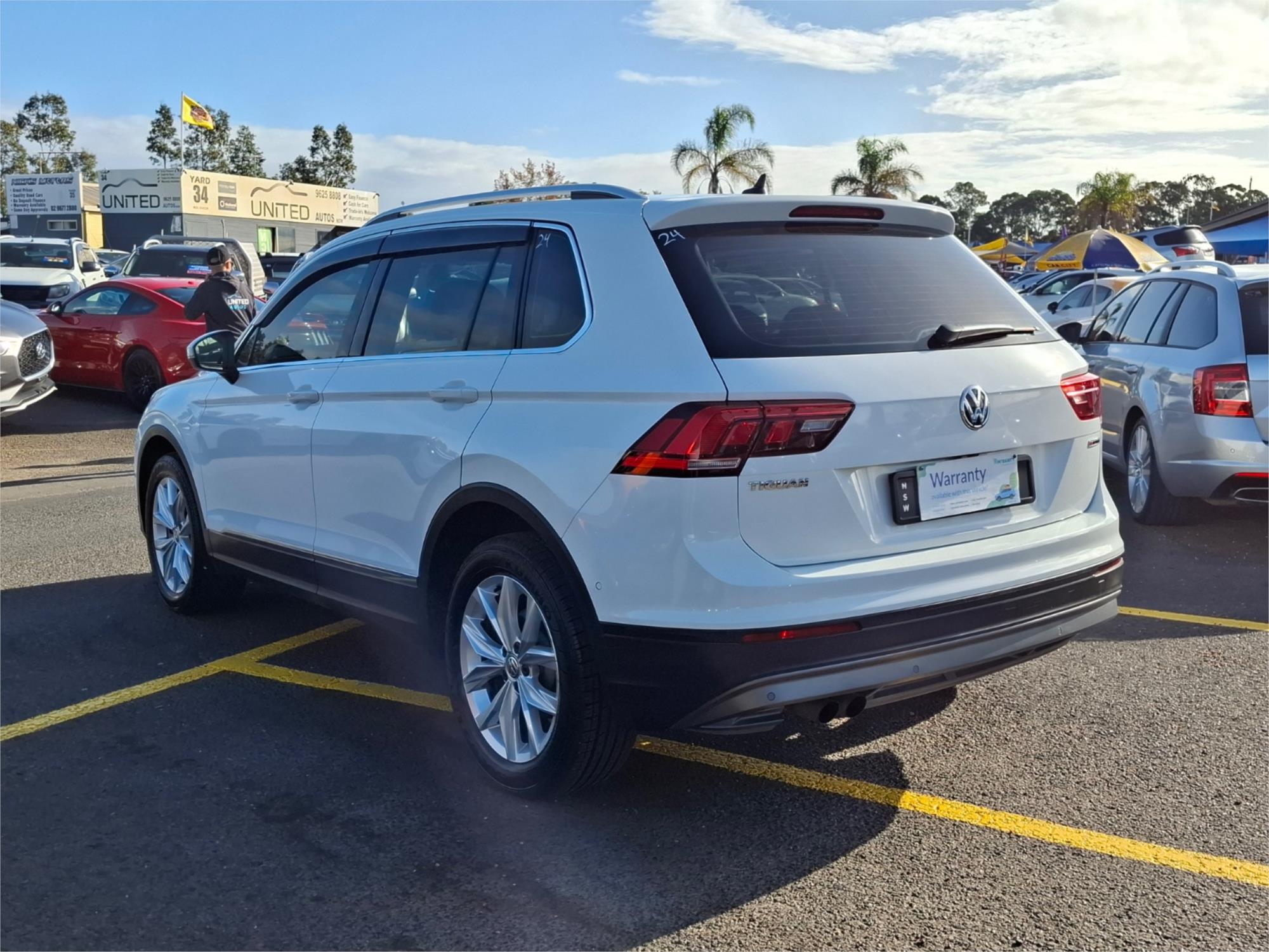 2018 VOLKSWAGEN TIGUAN 5NA MY19 132 TSI COMFORTLINE 7 SP AUTO DIRECT SHIFT 4D WAGON