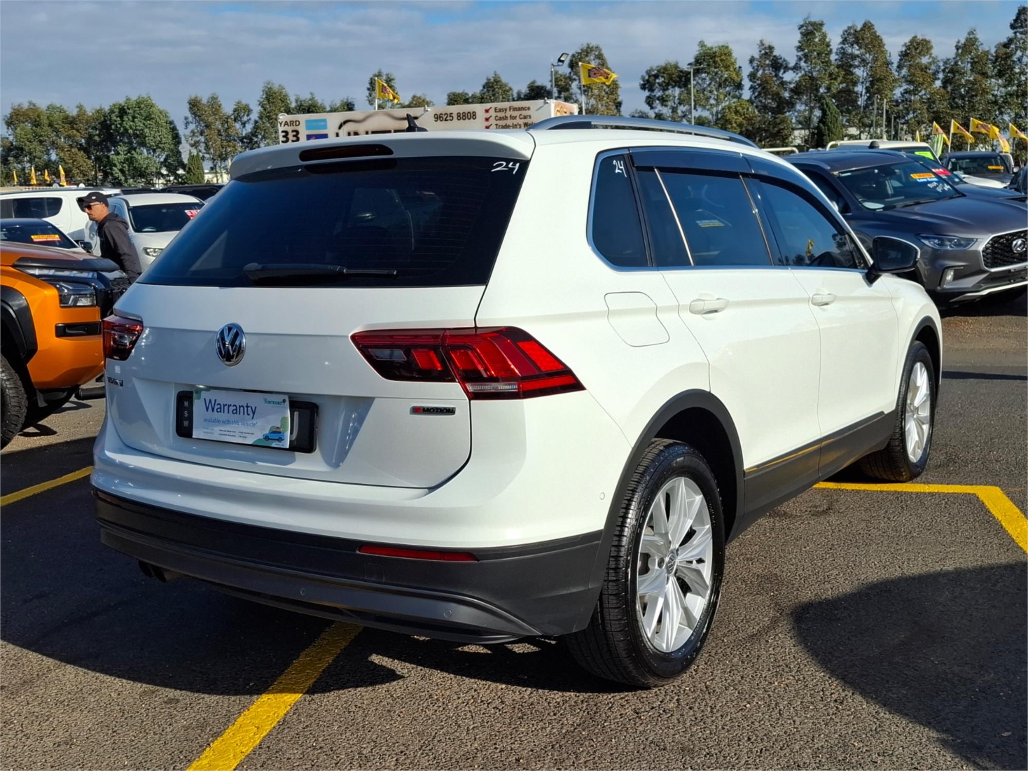 2018 VOLKSWAGEN TIGUAN 5NA MY19 132 TSI COMFORTLINE 7 SP AUTO DIRECT SHIFT 4D WAGON