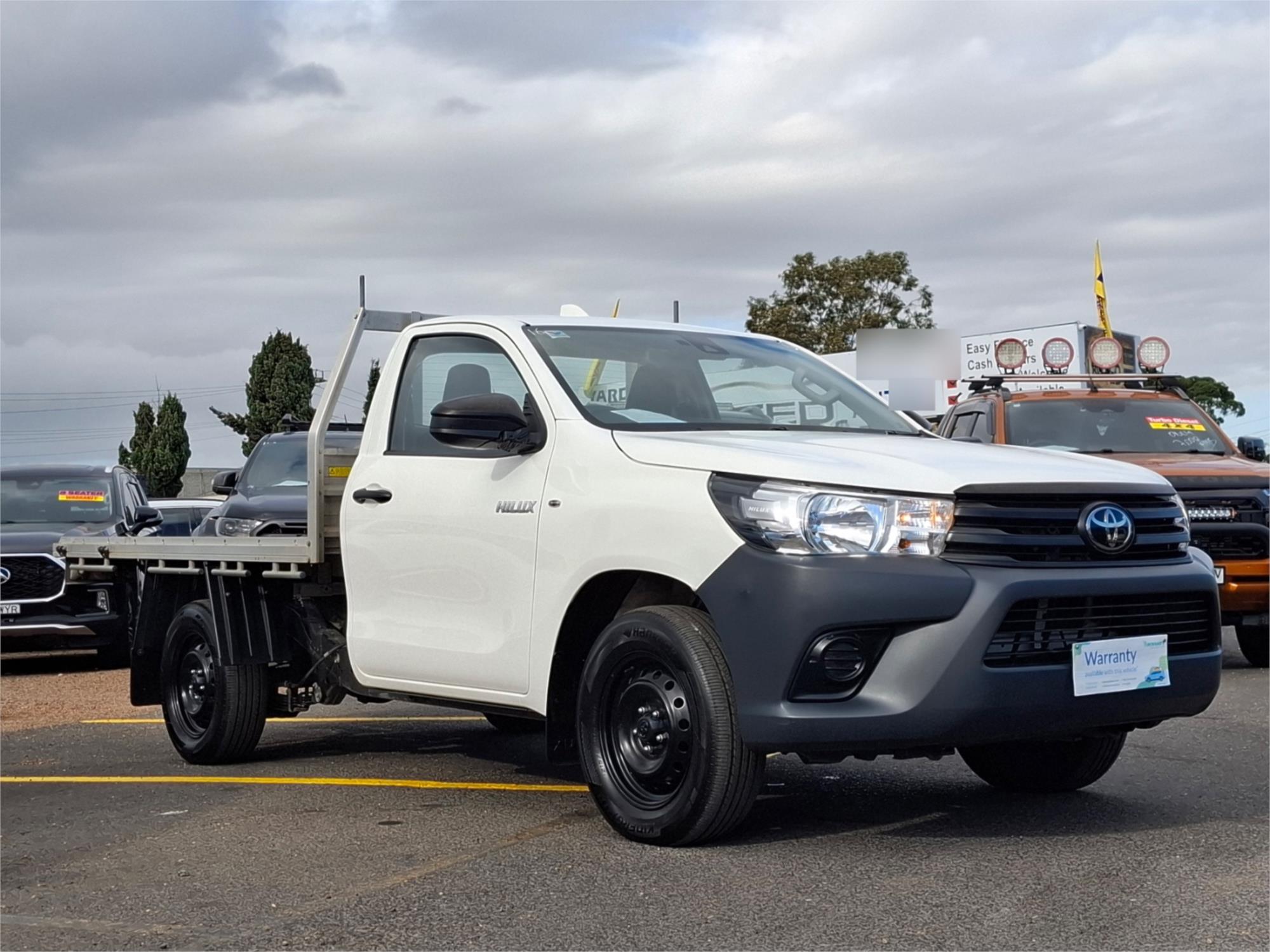 2023 TOYOTA HILUX TGN121R WORKMATE (4x2) 6 SP AUTOMATIC C/CHAS