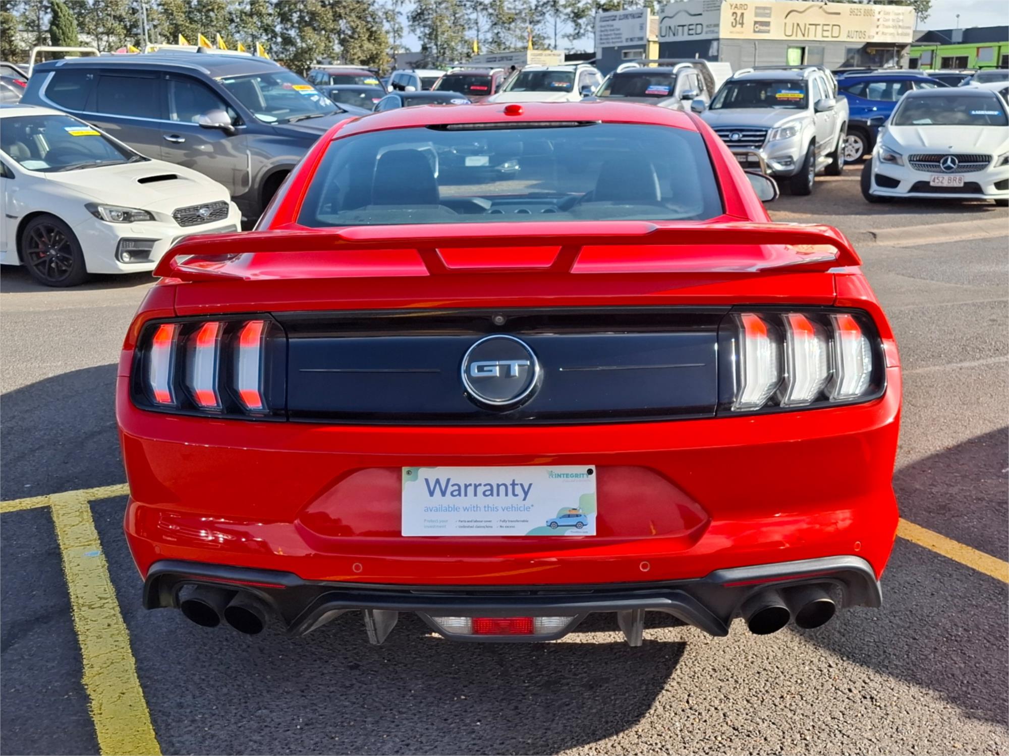 2018 FORD MUSTANG FN FASTBACK GT 5.0 V8 10 SP AUTOMATIC 2D COUPE
