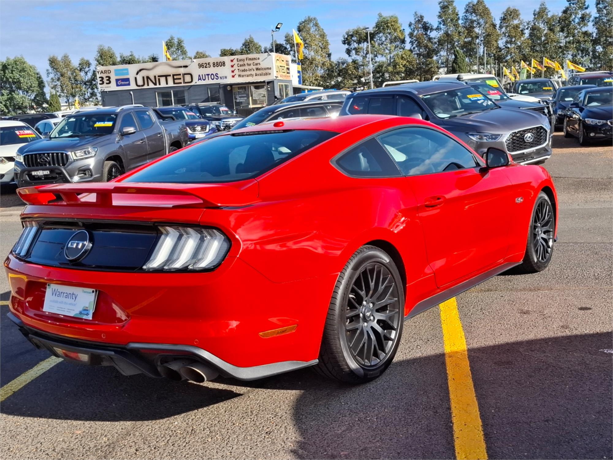 2018 FORD MUSTANG FN FASTBACK GT 5.0 V8 10 SP AUTOMATIC 2D COUPE