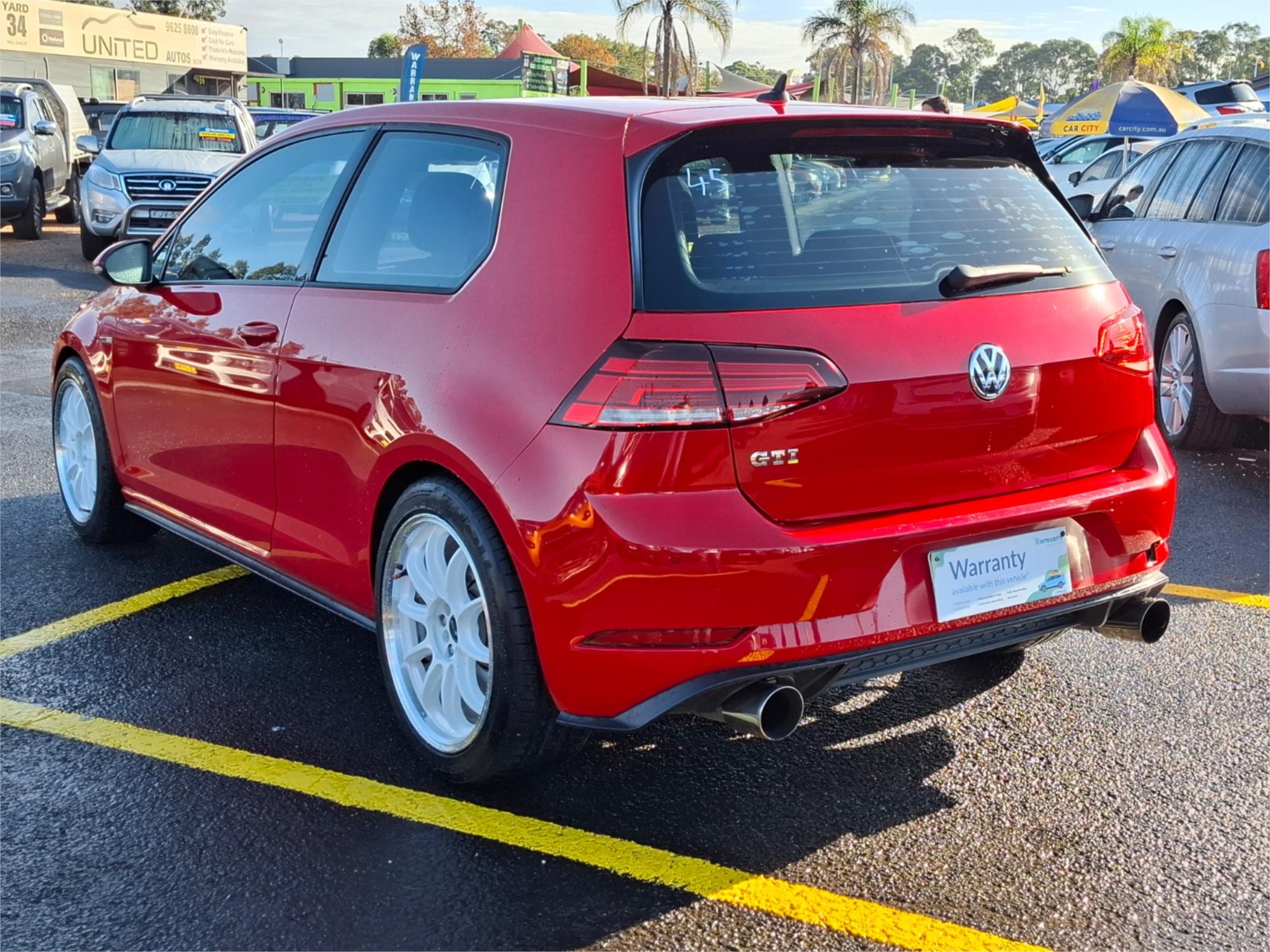 2018 VOLKSWAGEN GOLF AU MY18 GTI 6 SP AUTO DIRECT SHIFT 5D HATCHBACK