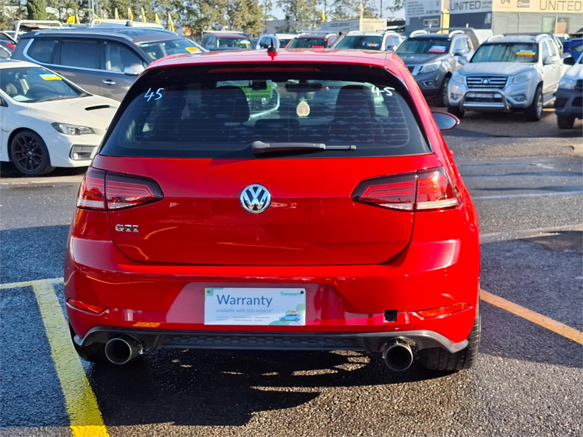 2018 VOLKSWAGEN GOLF AU MY18 GTI 6 SP AUTO DIRECT SHIFT 5D HATCHBACK