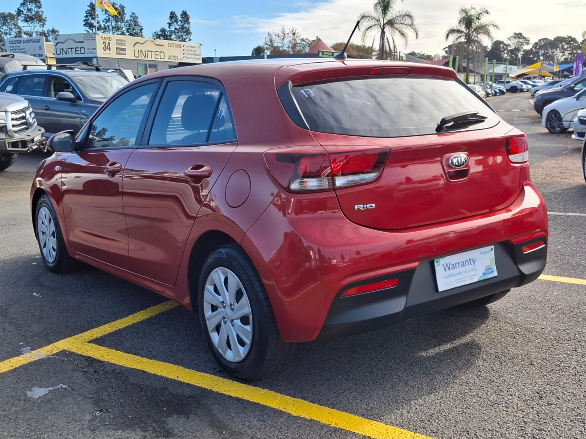 2017 KIA RIO YB MY17 S AUTOMATIC HATCHBACK