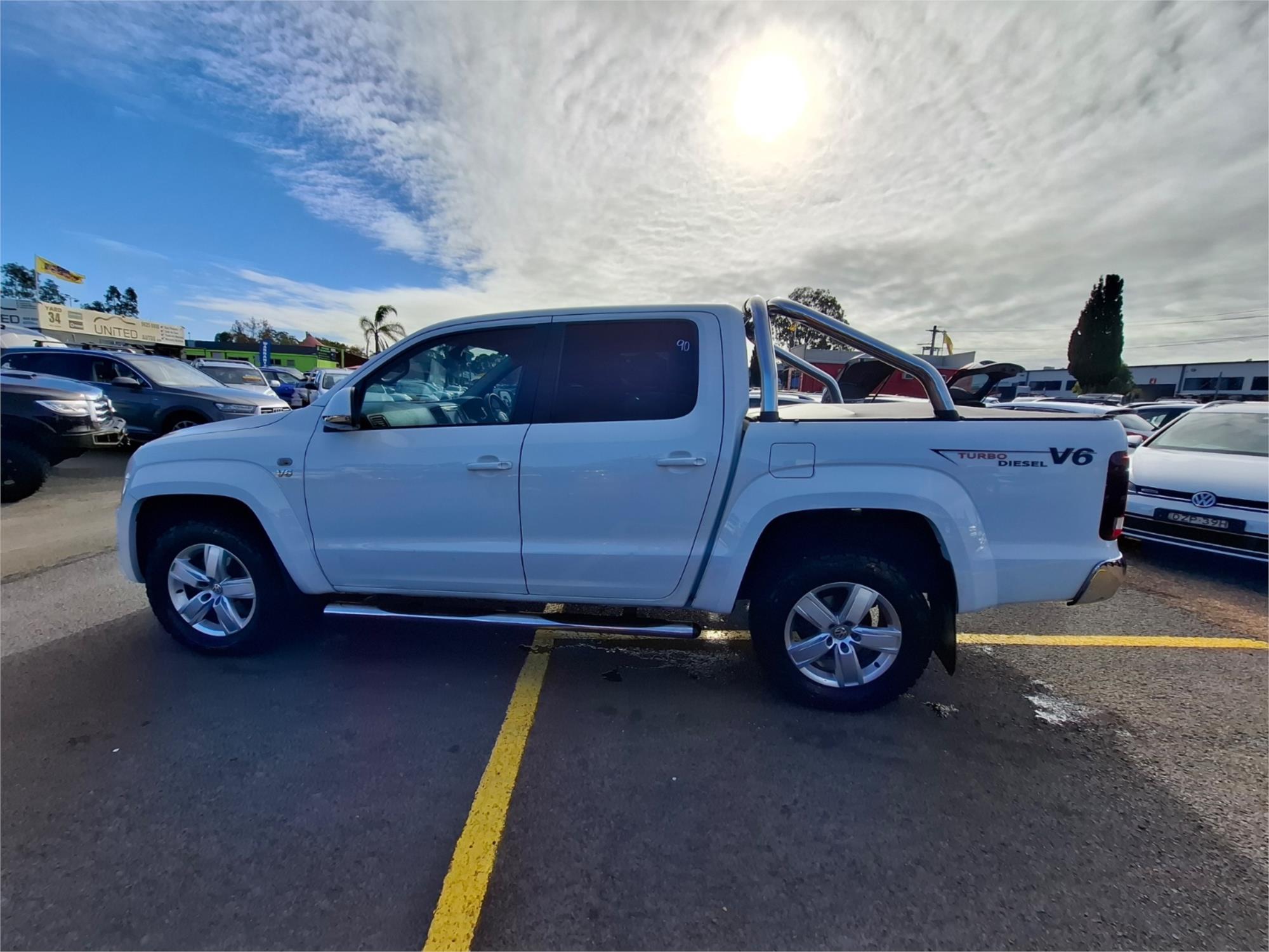 2017 VOLKSWAGEN AMAROK 2H MY17.5 V6 TDI 550 SPORTLINE 8 SP AUTOMATIC DUAL CAB UTILITY