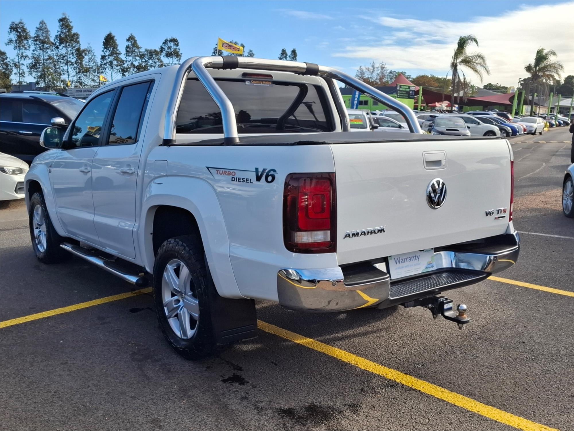 2017 VOLKSWAGEN AMAROK 2H MY17.5 V6 TDI 550 SPORTLINE 8 SP AUTOMATIC DUAL CAB UTILITY