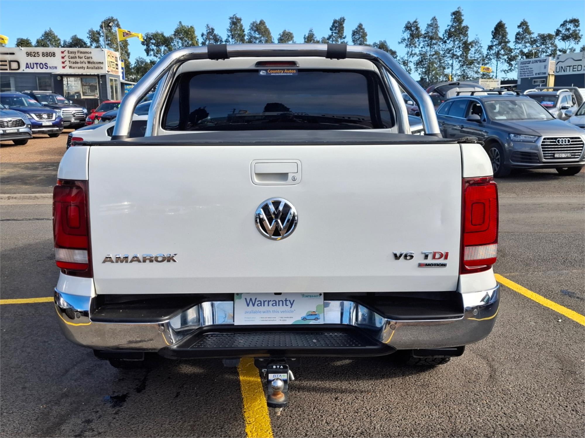 2017 VOLKSWAGEN AMAROK 2H MY17.5 V6 TDI 550 SPORTLINE 8 SP AUTOMATIC DUAL CAB UTILITY