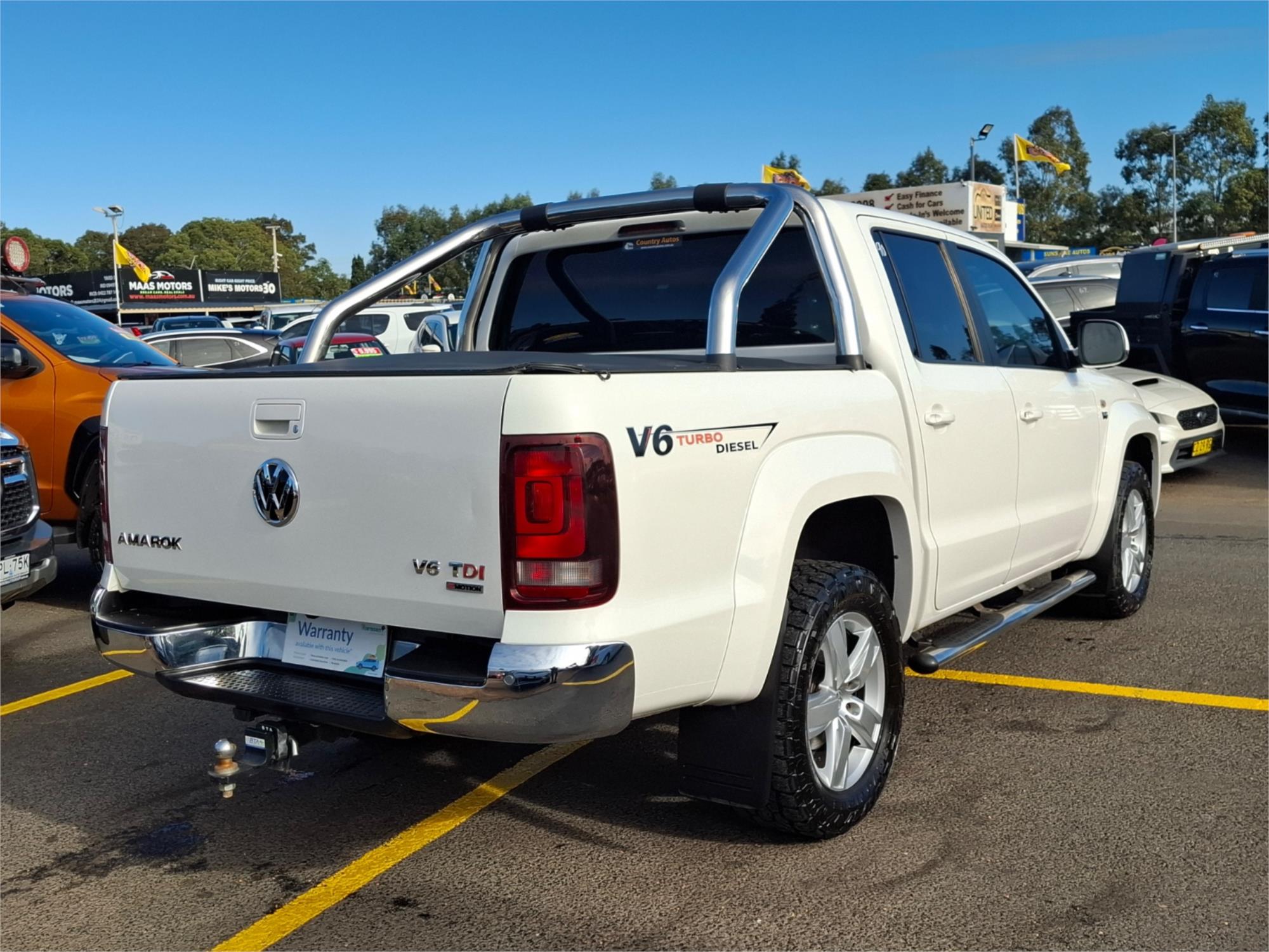 2017 VOLKSWAGEN AMAROK 2H MY17.5 V6 TDI 550 SPORTLINE 8 SP AUTOMATIC DUAL CAB UTILITY