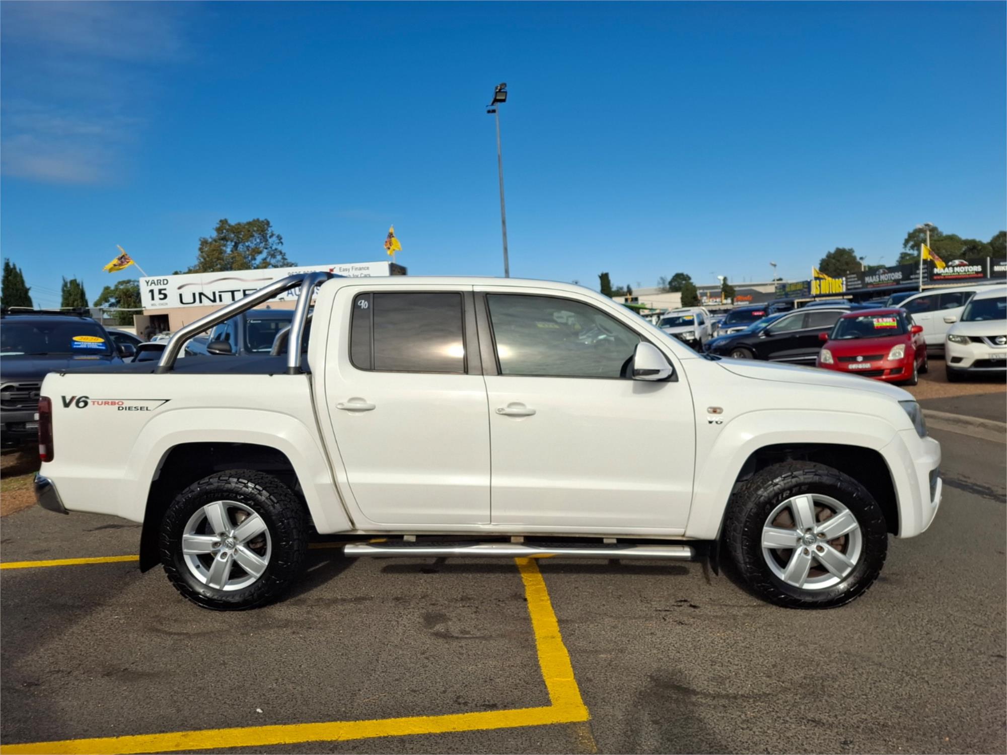 2017 VOLKSWAGEN AMAROK 2H MY17.5 V6 TDI 550 SPORTLINE 8 SP AUTOMATIC DUAL CAB UTILITY
