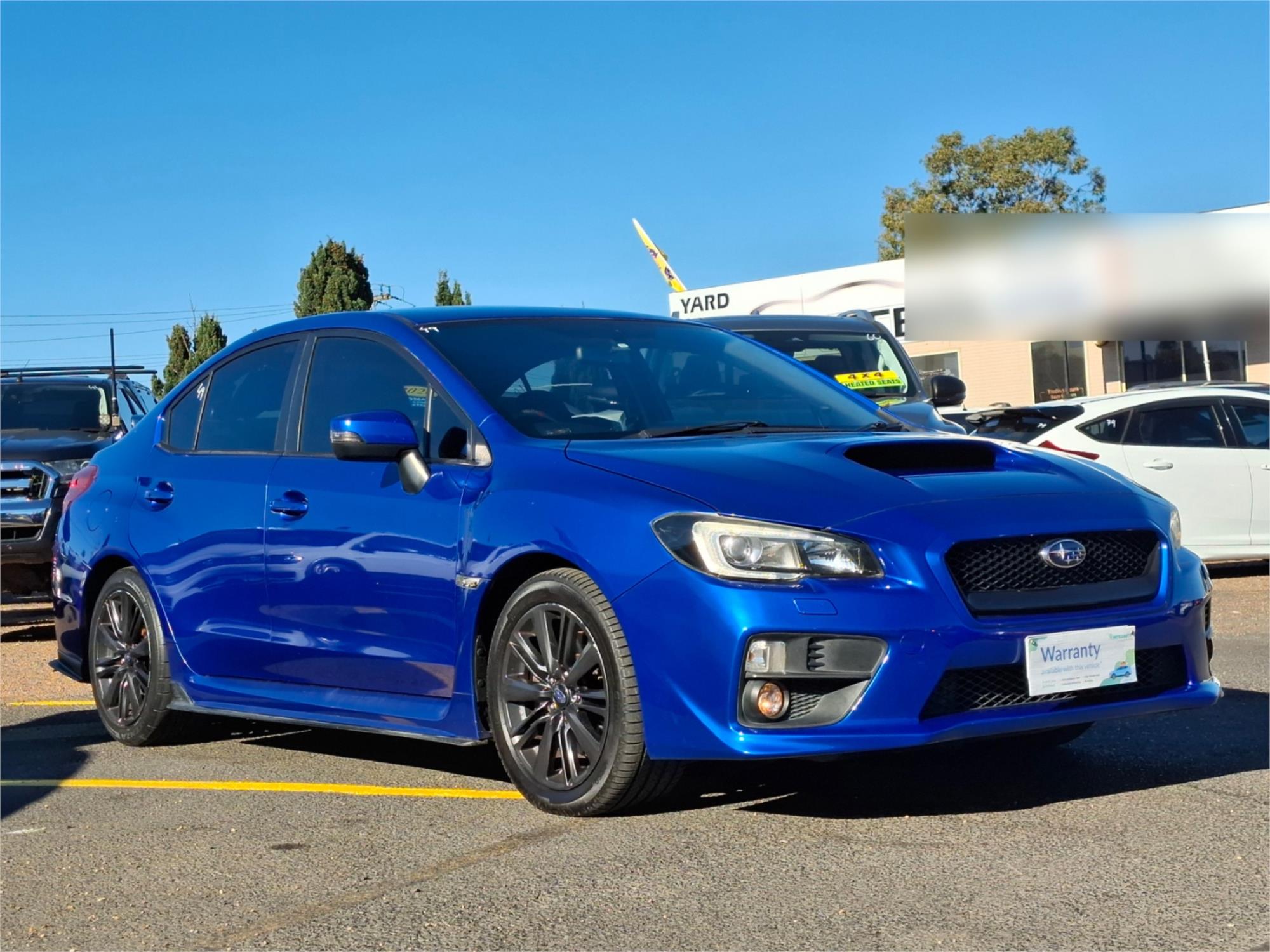 2014 SUBARU WRX MY15 PREMIUM (AWD) CVT AUTO 8 SPEED 4D SEDAN