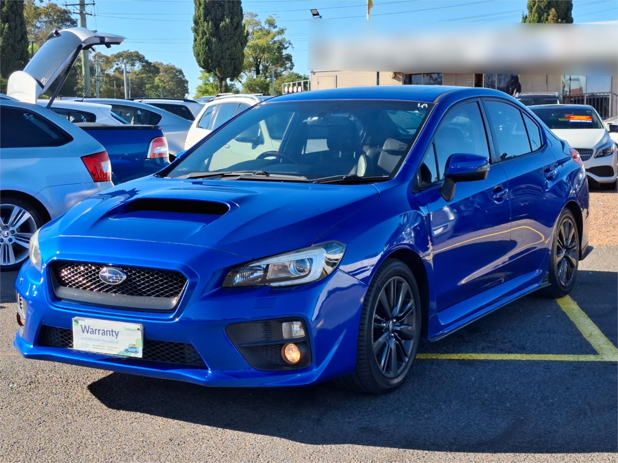 2014 SUBARU WRX MY15 PREMIUM (AWD) CVT AUTO 8 SPEED 4D SEDAN