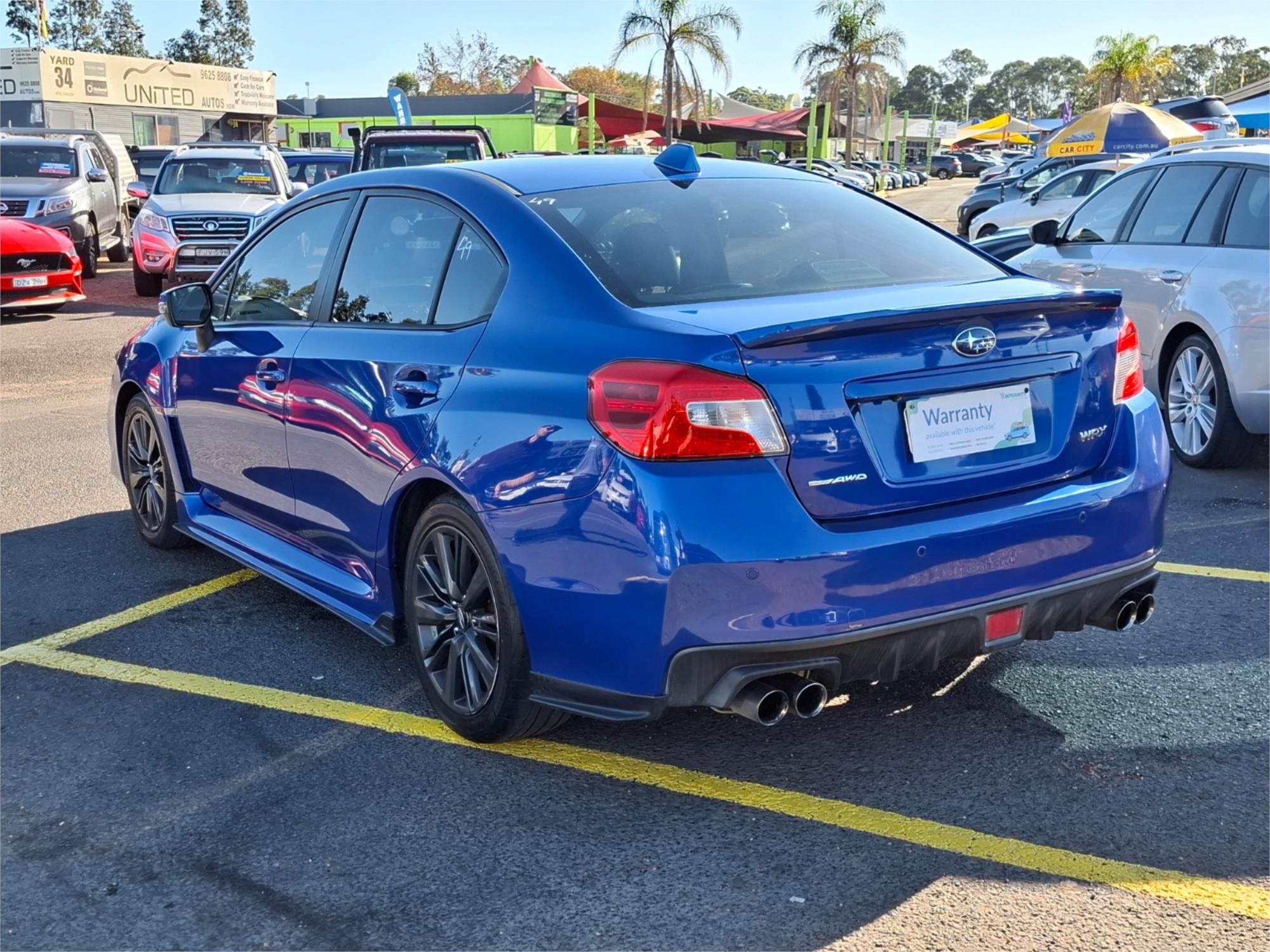 2014 SUBARU WRX MY15 PREMIUM (AWD) CVT AUTO 8 SPEED 4D SEDAN
