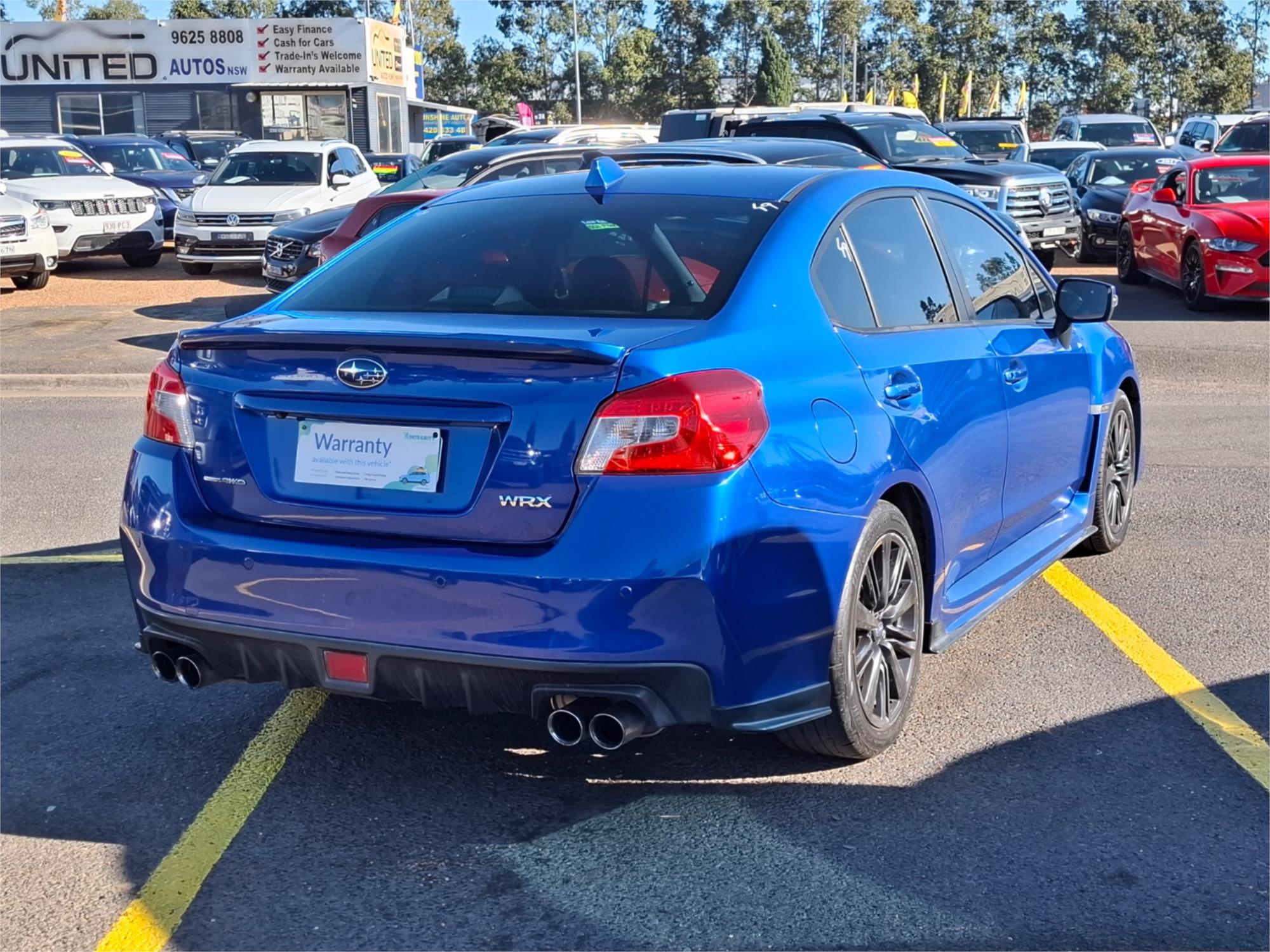 2014 SUBARU WRX MY15 PREMIUM (AWD) CVT AUTO 8 SPEED 4D SEDAN