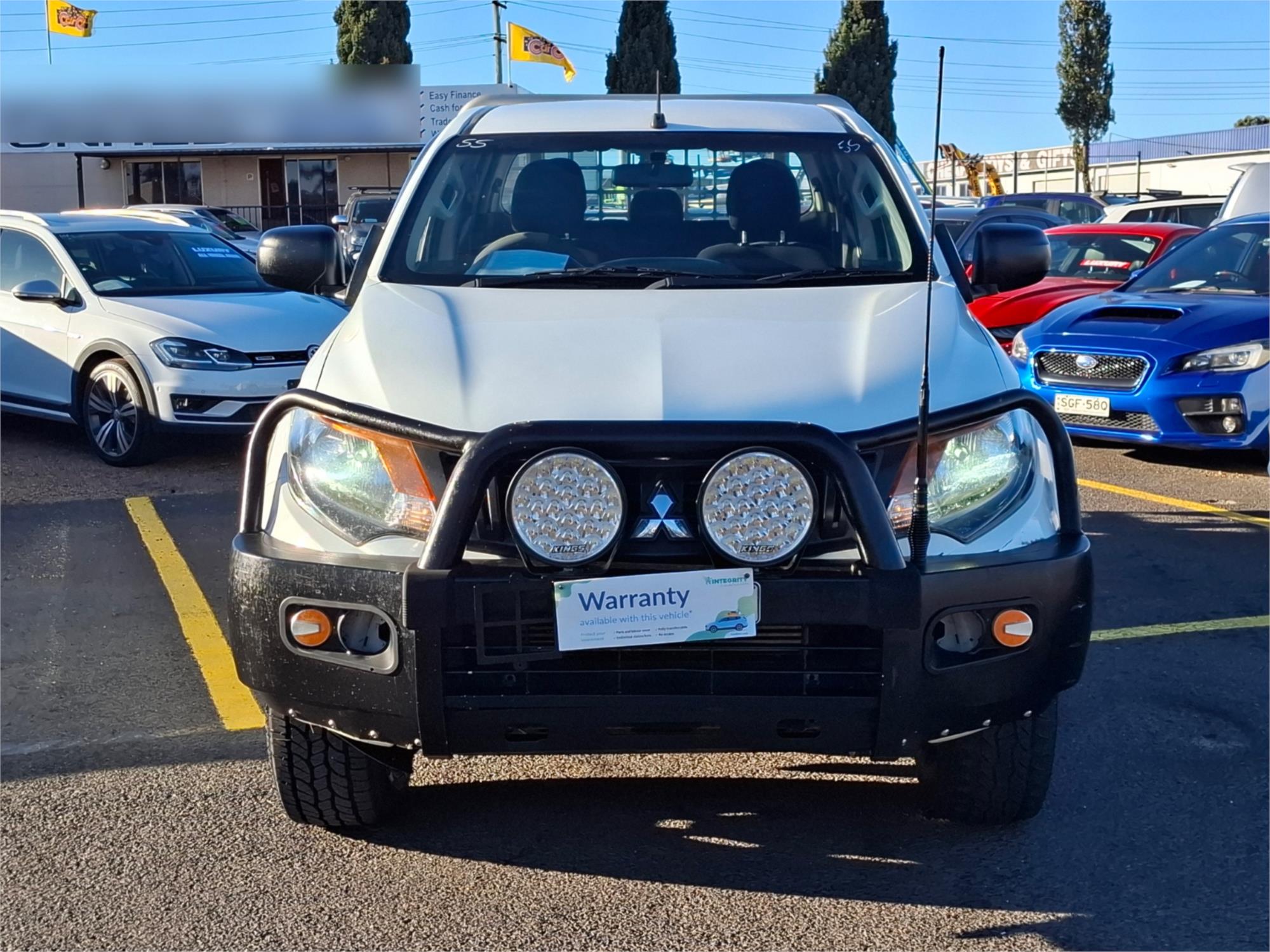 2018 MITSUBISHI TRITON MQ MY18 GLX (4x4) 6 SP MANUAL C/CHAS
