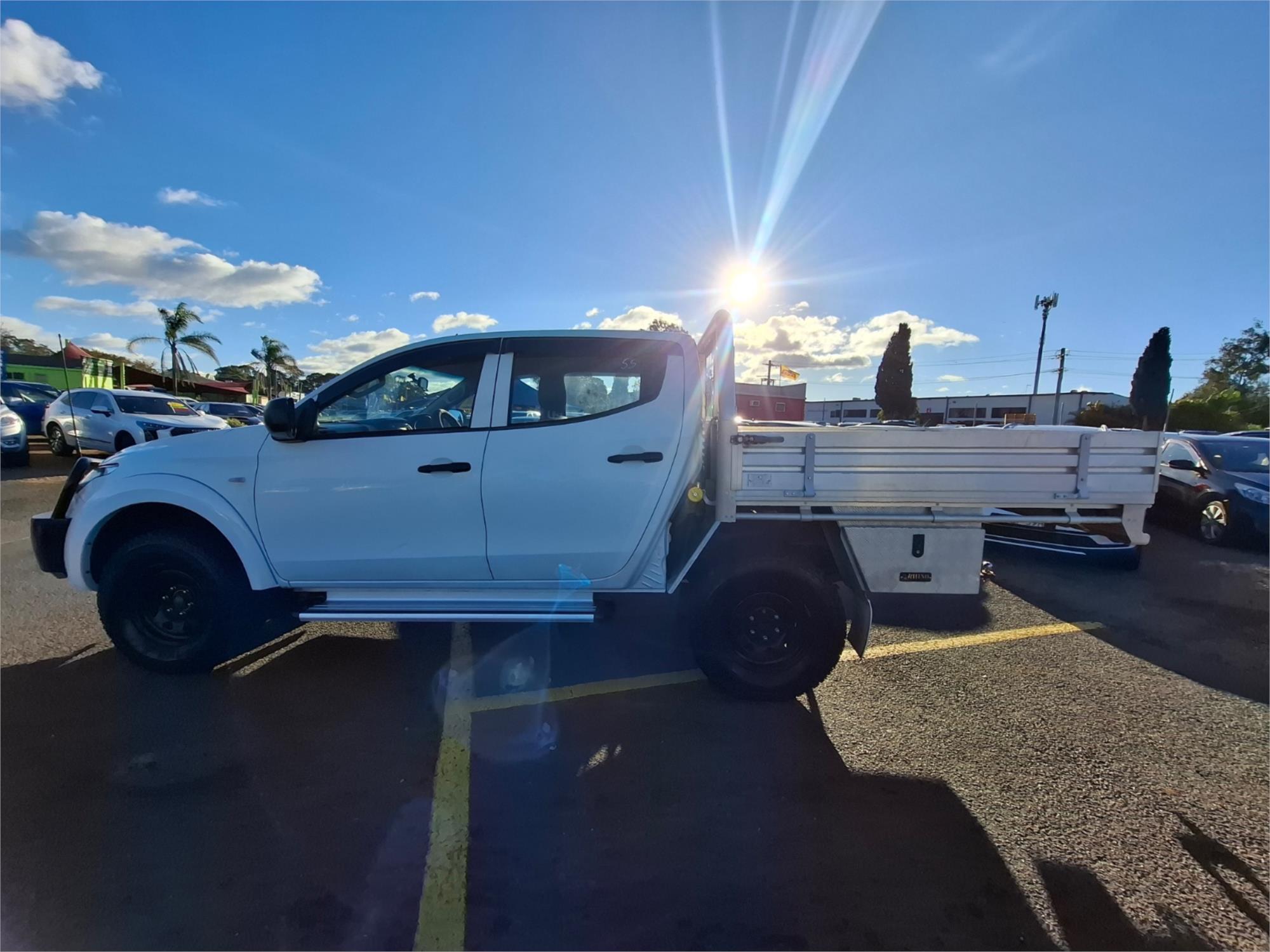 2018 MITSUBISHI TRITON MQ MY18 GLX (4x4) 6 SP MANUAL C/CHAS
