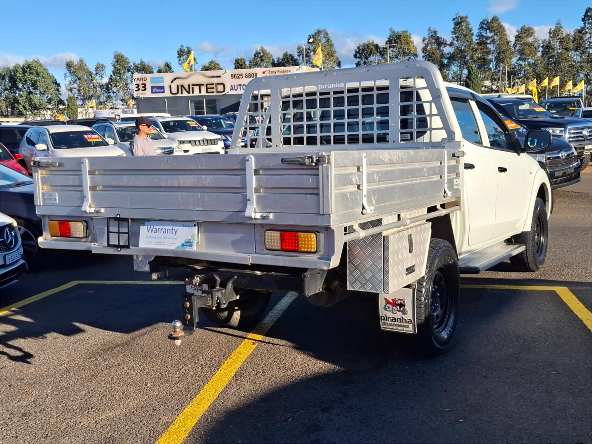 2018 MITSUBISHI TRITON MQ MY18 GLX (4x4) 6 SP MANUAL C/CHAS