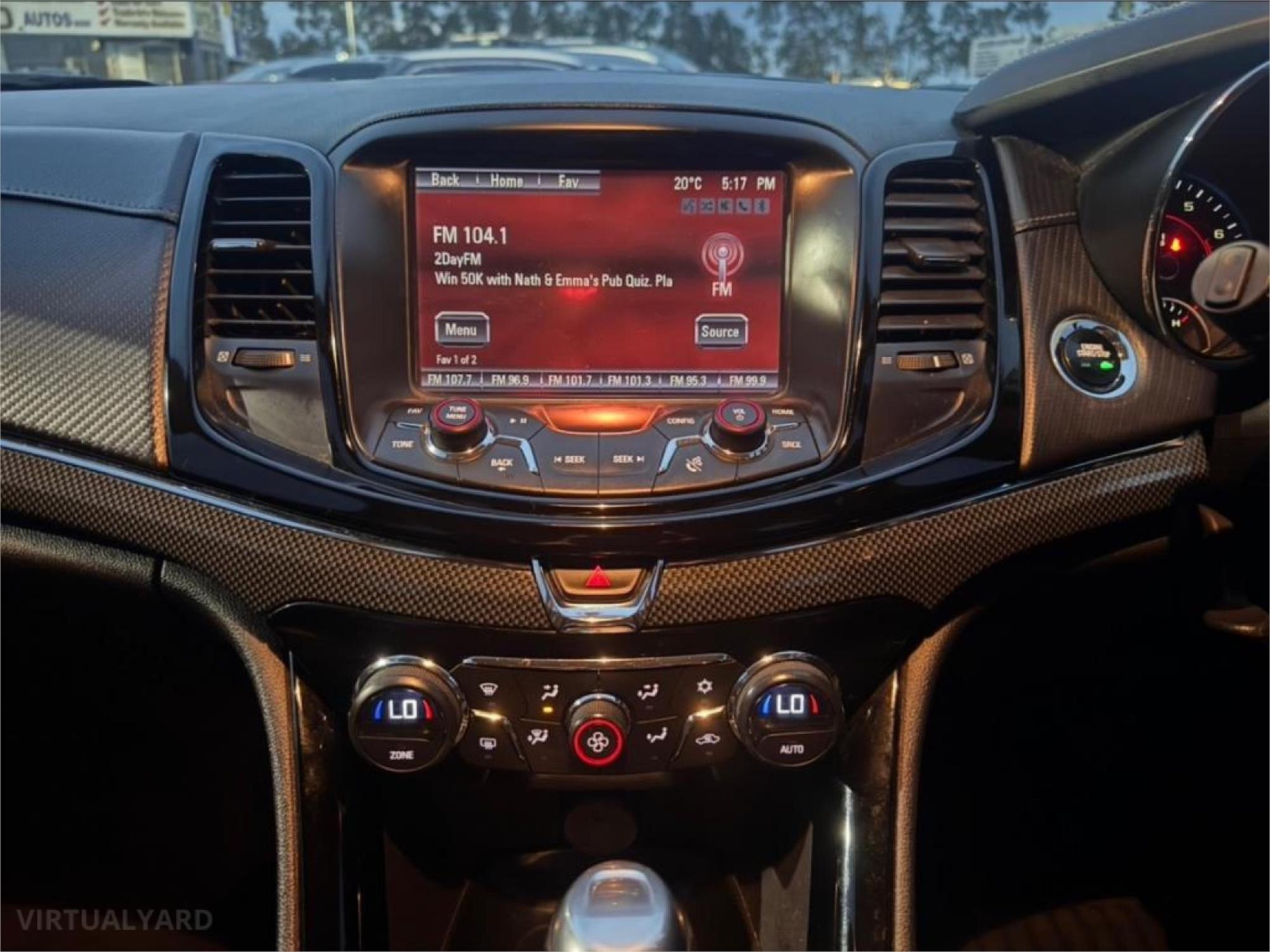2016 HOLDEN COMMODORE VF II SV6 6 SP AUTOMATIC 4D SPORTWAGON